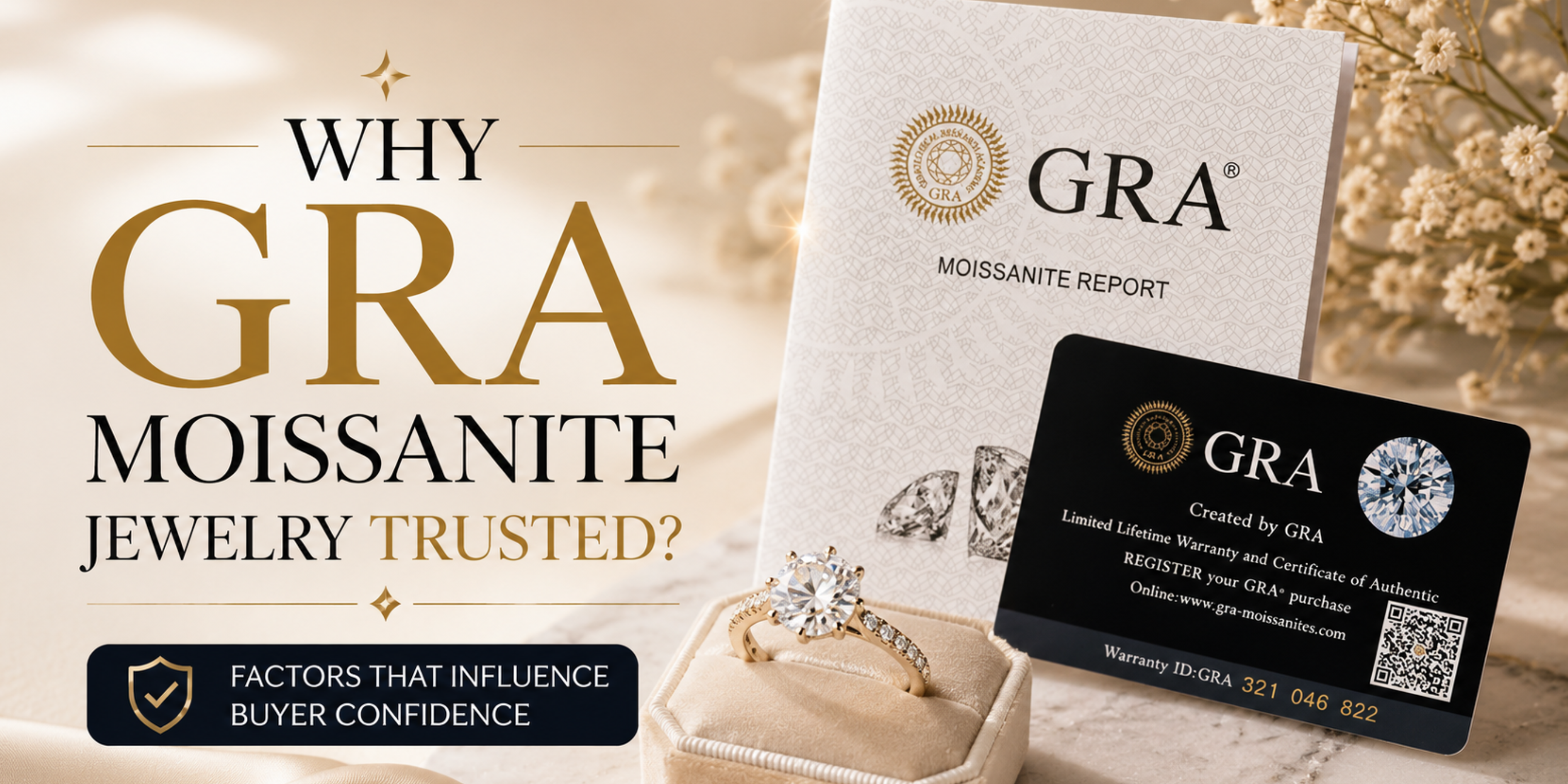 GRA Moissanite Jewelry