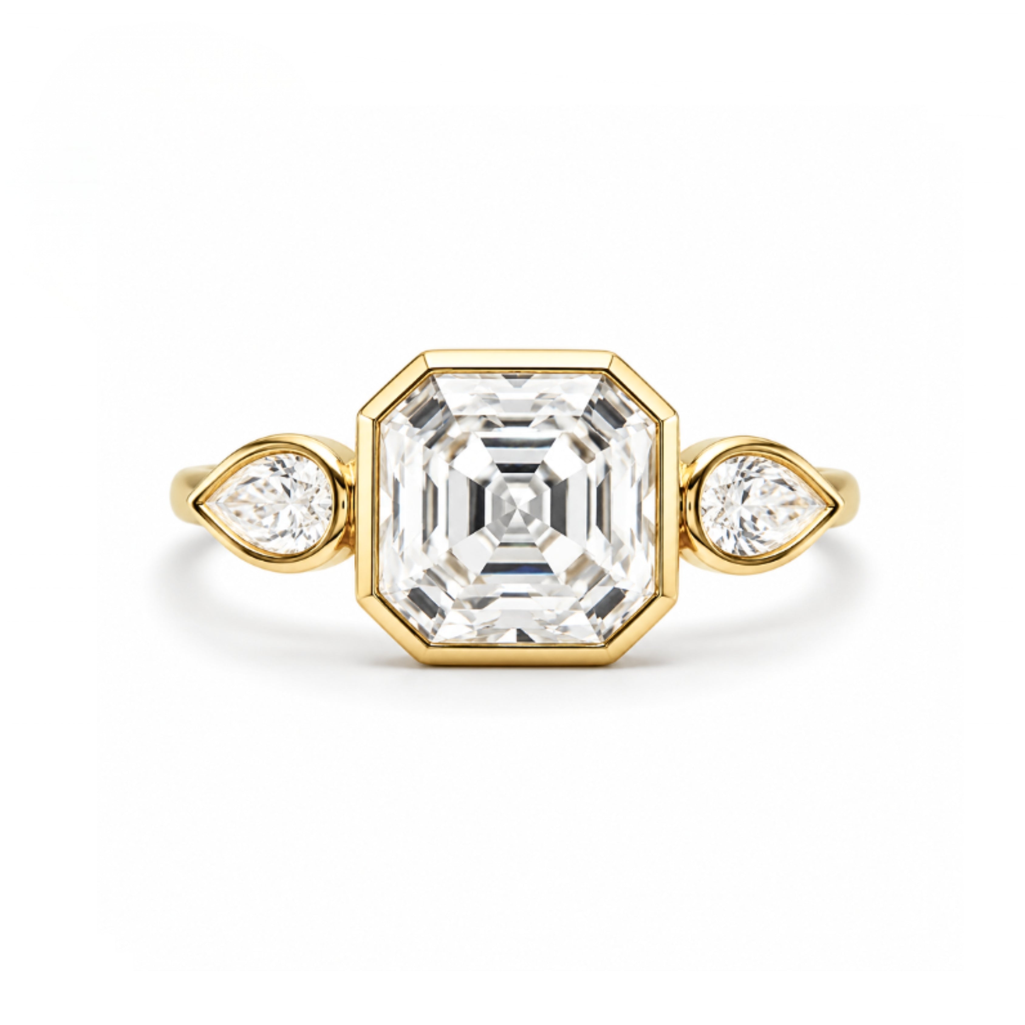 three stone rings, gold ring, 14k gold ring, white gold ring, rings, promise rings, anniversary ring, silver rings, sterling silver rings, valentines gift for her, birthday gift for her