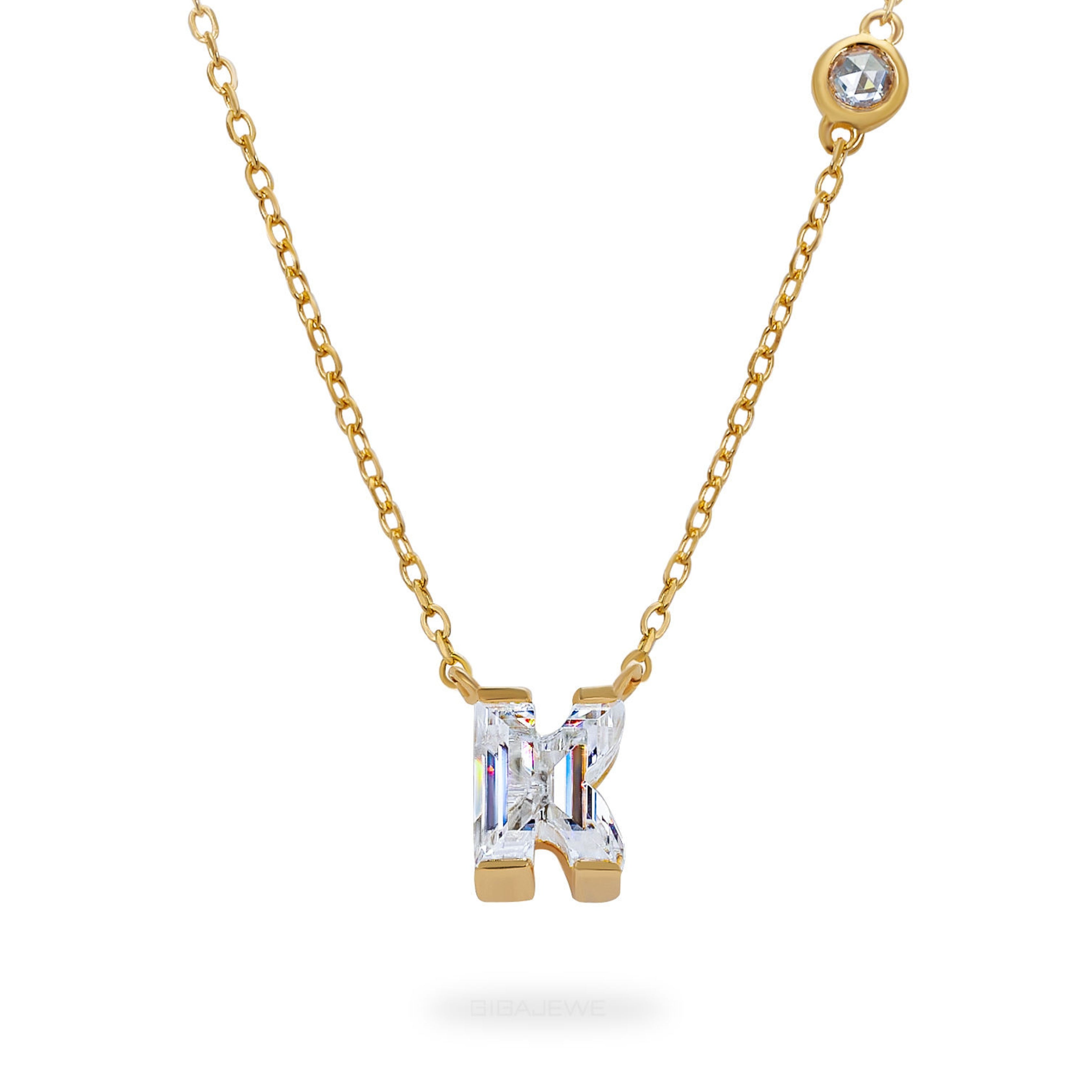initial letter cut diamond, moissanite pendant, alphabetic pendant necklace, gold pendant necklace, silver pendant necklace, diamond pendant, custom moissanite pendant, gold necklace, gold necklace women, white gold necklace, 14k gold necklace, valentines gift for her, birthday gift for her, luxury statement necklace, moissanite pendant necklace, lab grown diamond pendant