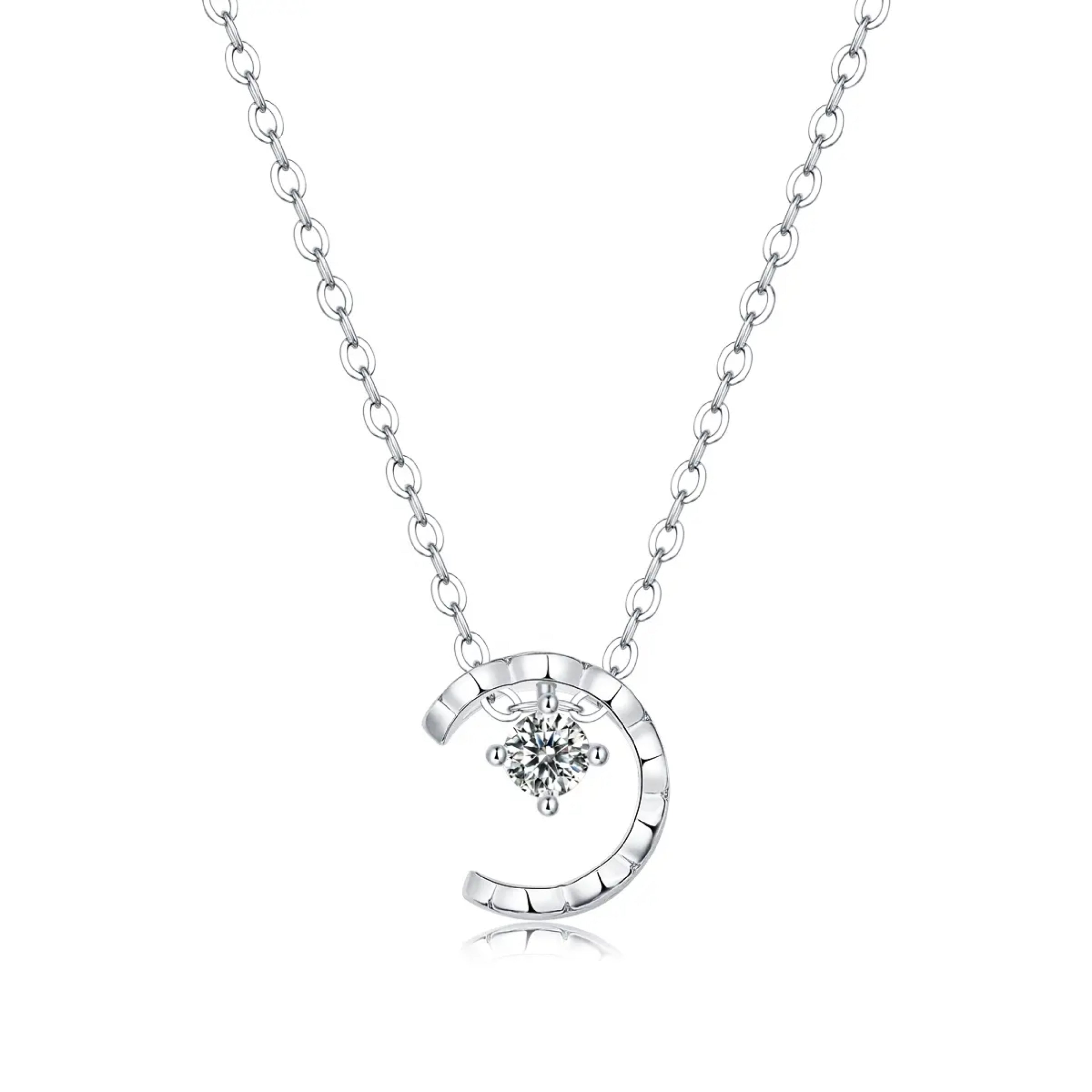 diamond necklace, initial necklace, gold necklace, pendant necklace, gold pendant necklace, silver pendant necklace, diamond pendant, custom moissanite pendant, floating pendant necklace, gold necklace, gold necklace women, white gold necklace, 14k gold necklace, valentines gift for her, birthday gift for her