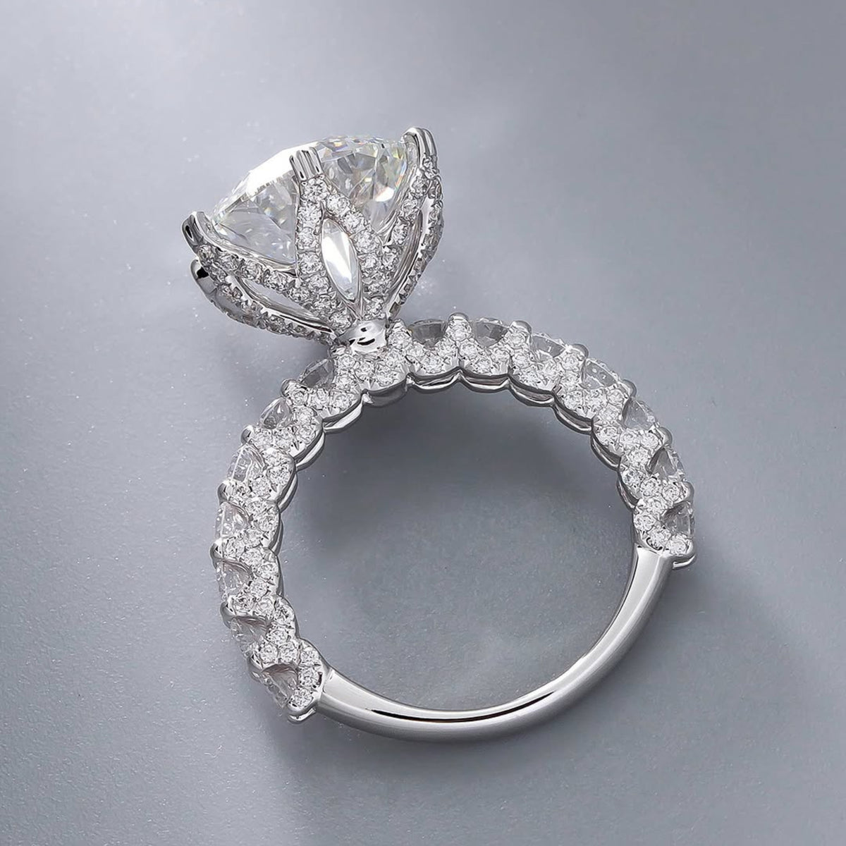 solitaire rings, halo rings, gold rings, engagement rings, engagement rings for women, moissanite engagement rings, round cut engagement ring, gold rings for women, 14k gold rings, white gold rings, lab grown diamond rings, diamond rings for women, diamond rings, valentines gift for her, birthday gift for her, moissanite rings