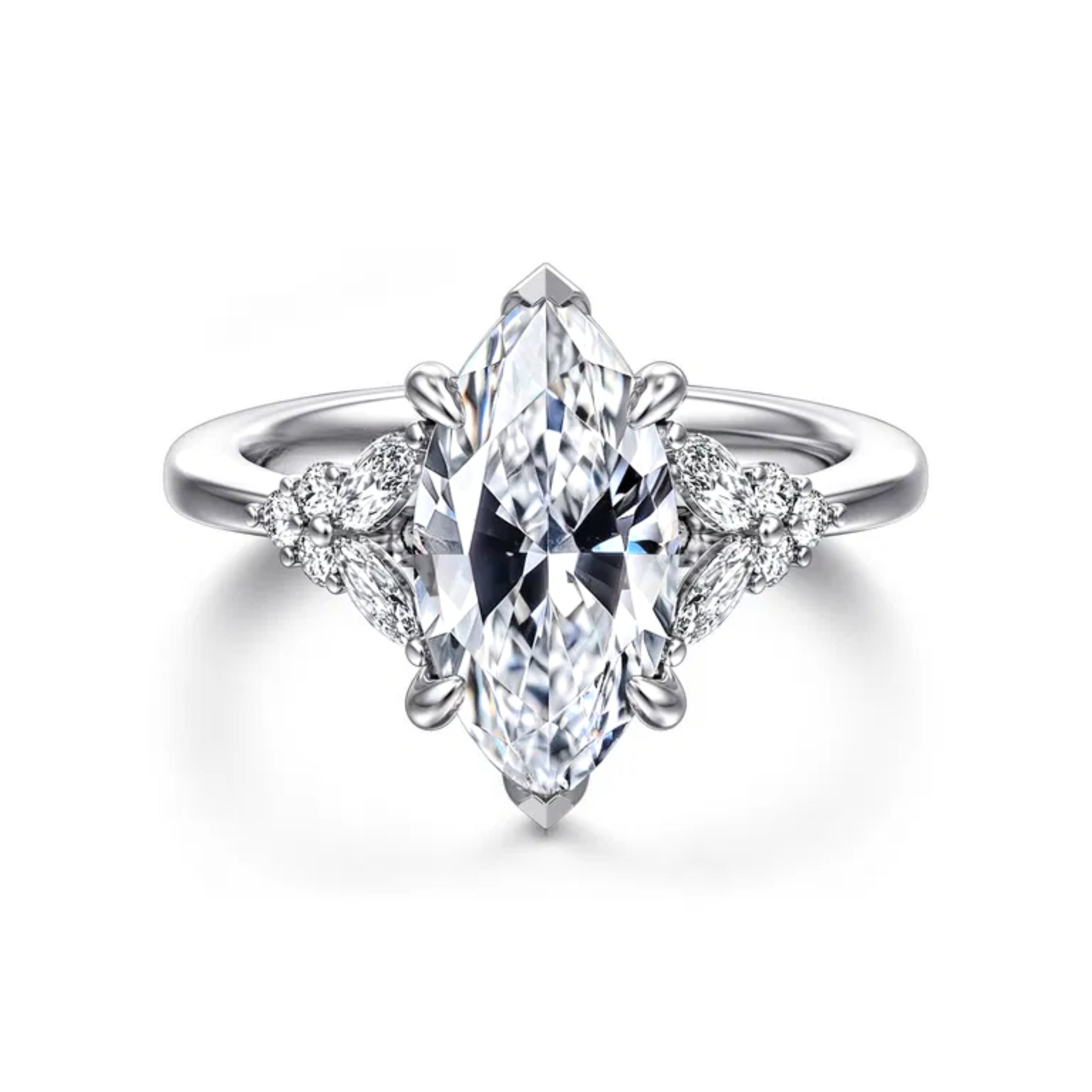 marquise cut diamond ring, solitaire rings, halo rings, gold rings, marquise cut engagement ring, gold rings for women, 14k gold rings, white gold rings, lab grown diamond rings, diamond rings for women, diamond rings, valentines gift for her, birthday gift for her, moissanite rings, 925 silver rings