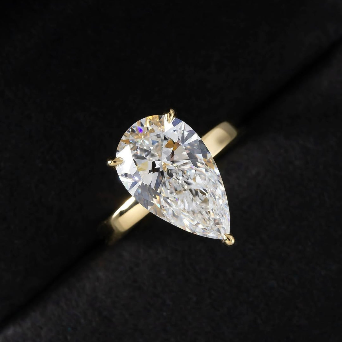 pear cut engagement ring, solitaire rings, halo rings, gold rings, engagement rings, engagement rings for women, moissanite engagement rings, round cut engagement ring, gold rings for women, 14k gold rings, white gold rings, lab grown diamond rings, diamond rings for women, diamond rings, valentines gift for her, birthday gift for her, moissanite rings, 925 silver rings