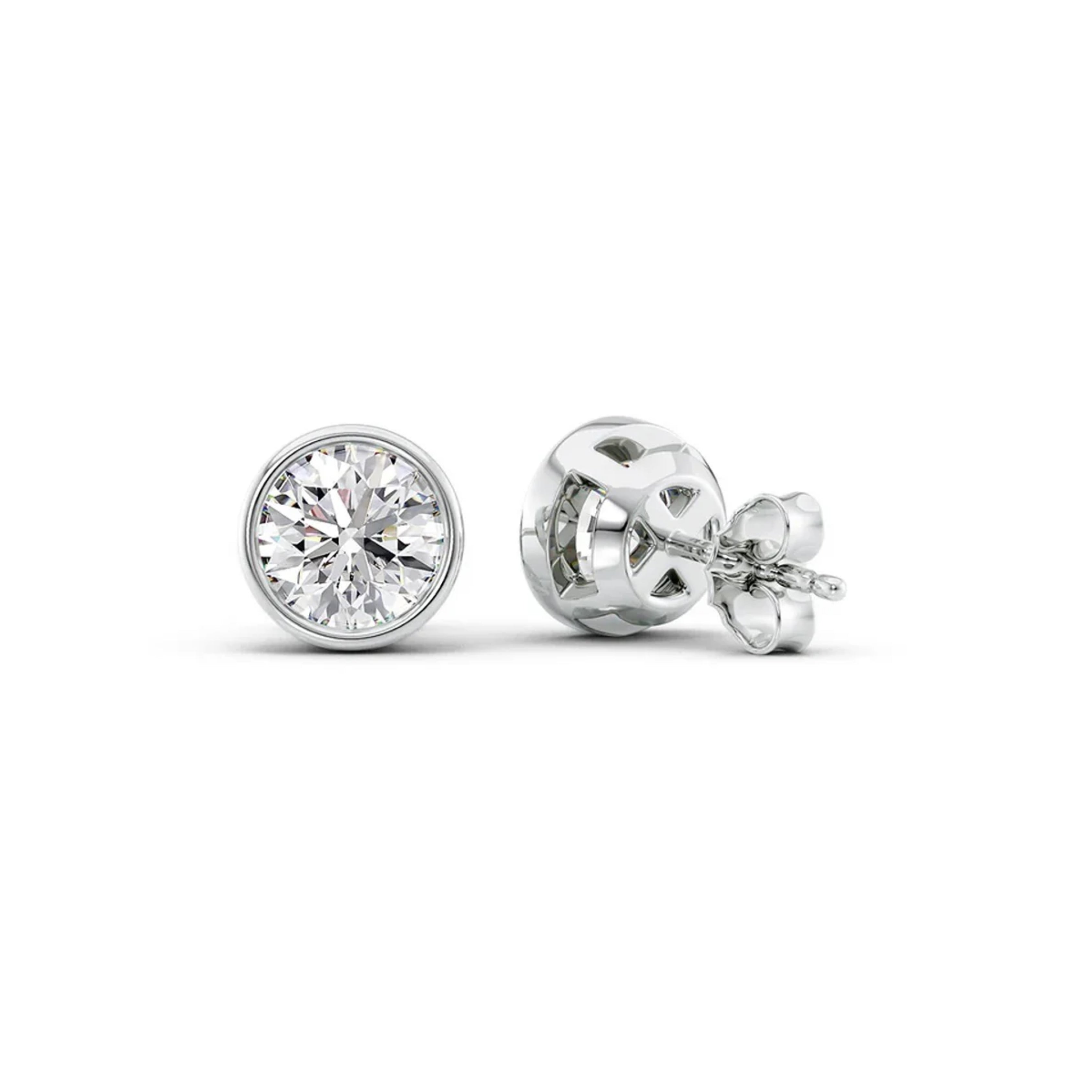 stud earrings, diamond stud earrings, gold stud earrings, stud earrings for women, diamond stud earrings for women, silver stud earrings, moissanite stud earrings, moissanite earrings, silver earrings, sterling silver earrings, silver earrings for women, gift for her, valentines gift for her, birthday gift for her, solitaire studs, 14k gold stud earrings