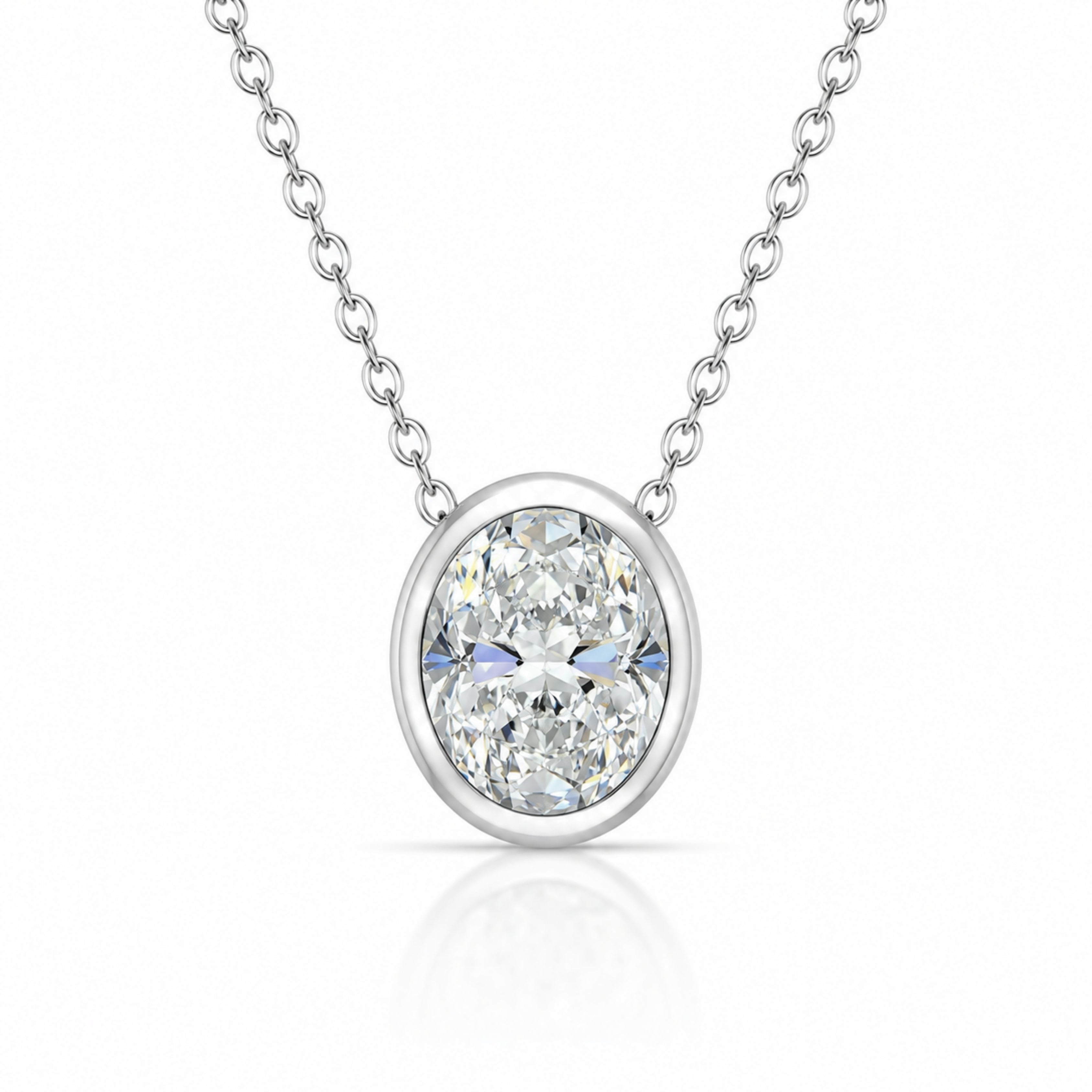 moissanite pendant, pendant necklace, gold pendant necklace, silver pendant necklace, diamond pendant, custom moissanite pendant, gold necklace, gold necklace women, white gold necklace, 14k gold necklace, valentines gift for her, birthday gift for her