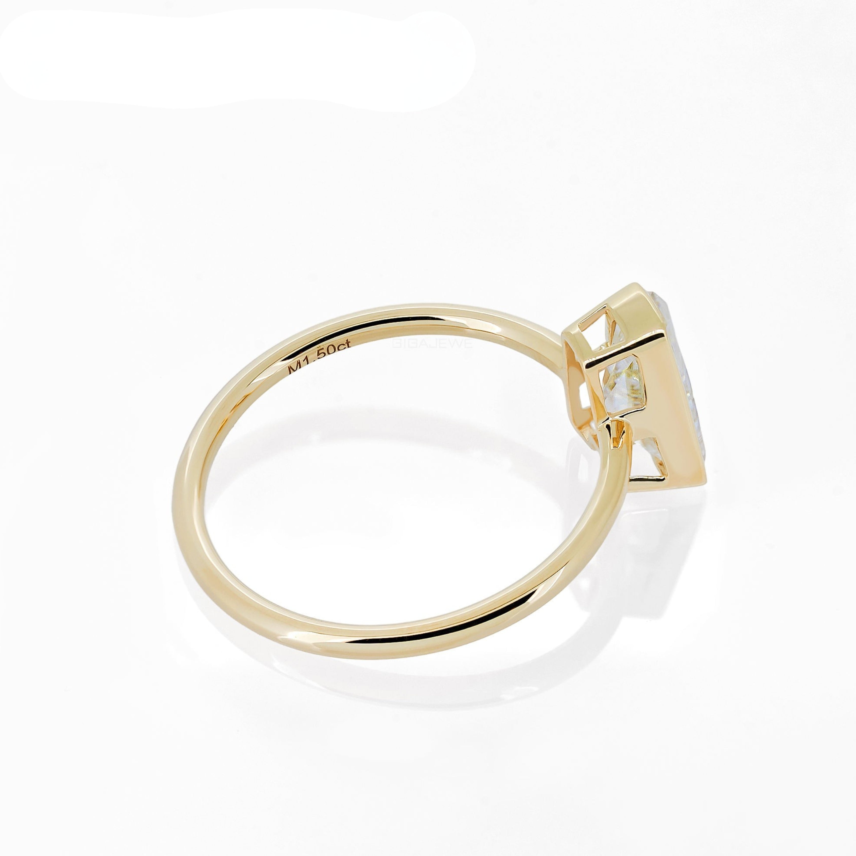 letter cut diamond ring, two stone rings, solitaire rings, halo rings, gold rings, alphabet cut engagement ring, gold rings for women, 14k gold rings, white gold rings, lab grown diamond rings, diamond rings for women, diamond rings, valentines gift for her, birthday gift for her, moissanite rings, 925 silver rings