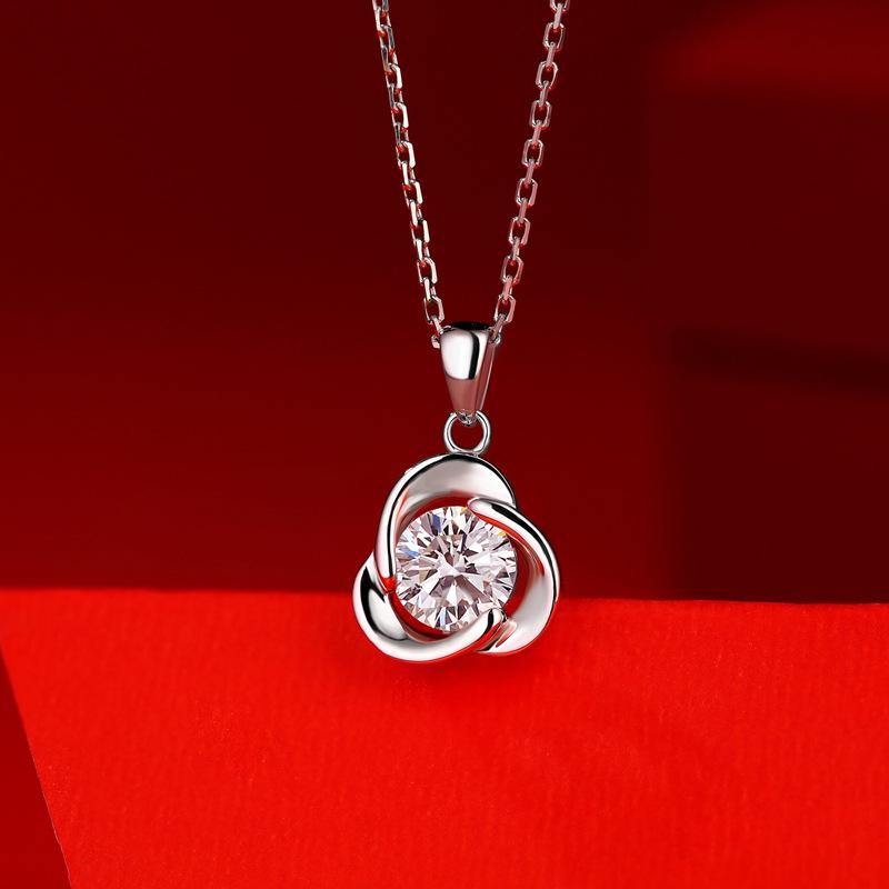 diamond necklace, initial necklace, gold necklace, pendant necklace, gold pendant necklace, heart pendant necklace, silver pendant necklace, diamond pendant, custom moissanite pendant, gold necklace, gold necklace women, white gold necklace, 14k gold necklace, valentines gift for her, birthday gift for her