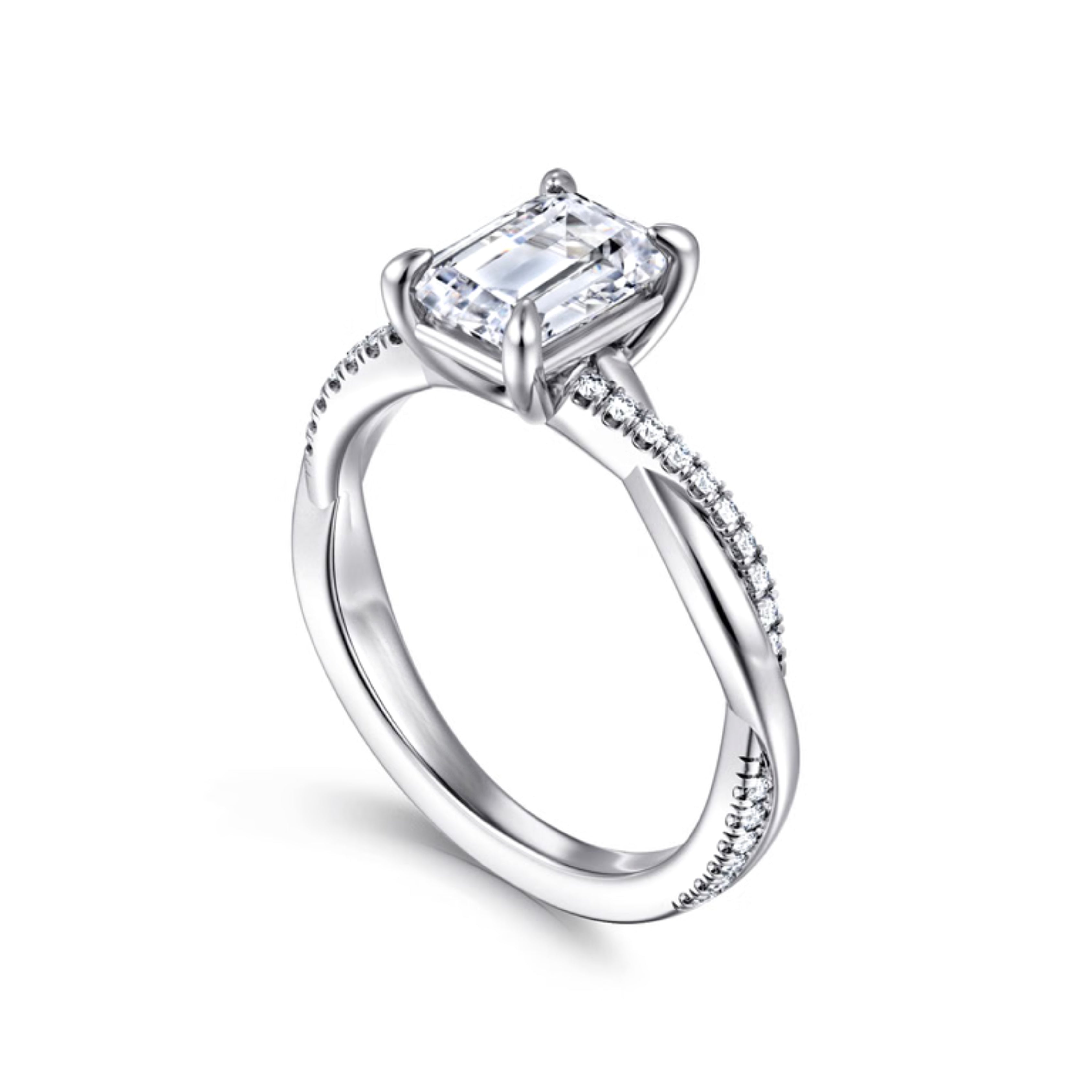emerald cut diamond ring, solitaire rings, halo rings, gold rings, emerald cut engagement ring, gold rings for women, 14k gold rings, white gold rings, lab grown diamond rings, diamond rings for women, diamond rings, valentines gift for her, birthday gift for her, moissanite rings, 925 silver rings