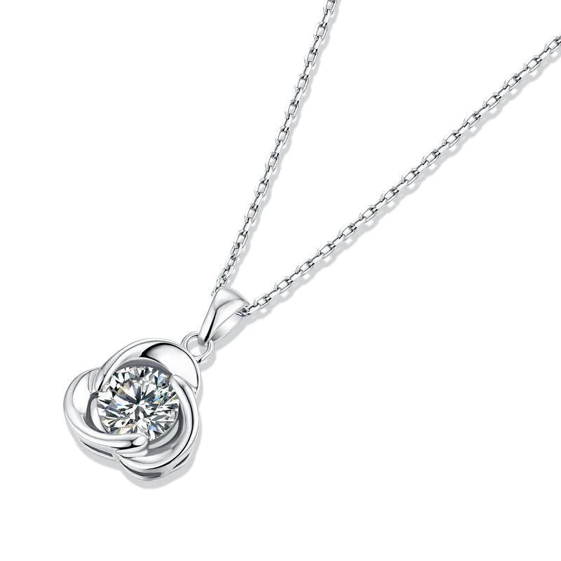 diamond necklace, initial necklace, gold necklace, pendant necklace, gold pendant necklace, heart pendant necklace, silver pendant necklace, diamond pendant, custom moissanite pendant, gold necklace, gold necklace women, white gold necklace, 14k gold necklace, valentines gift for her, birthday gift for her