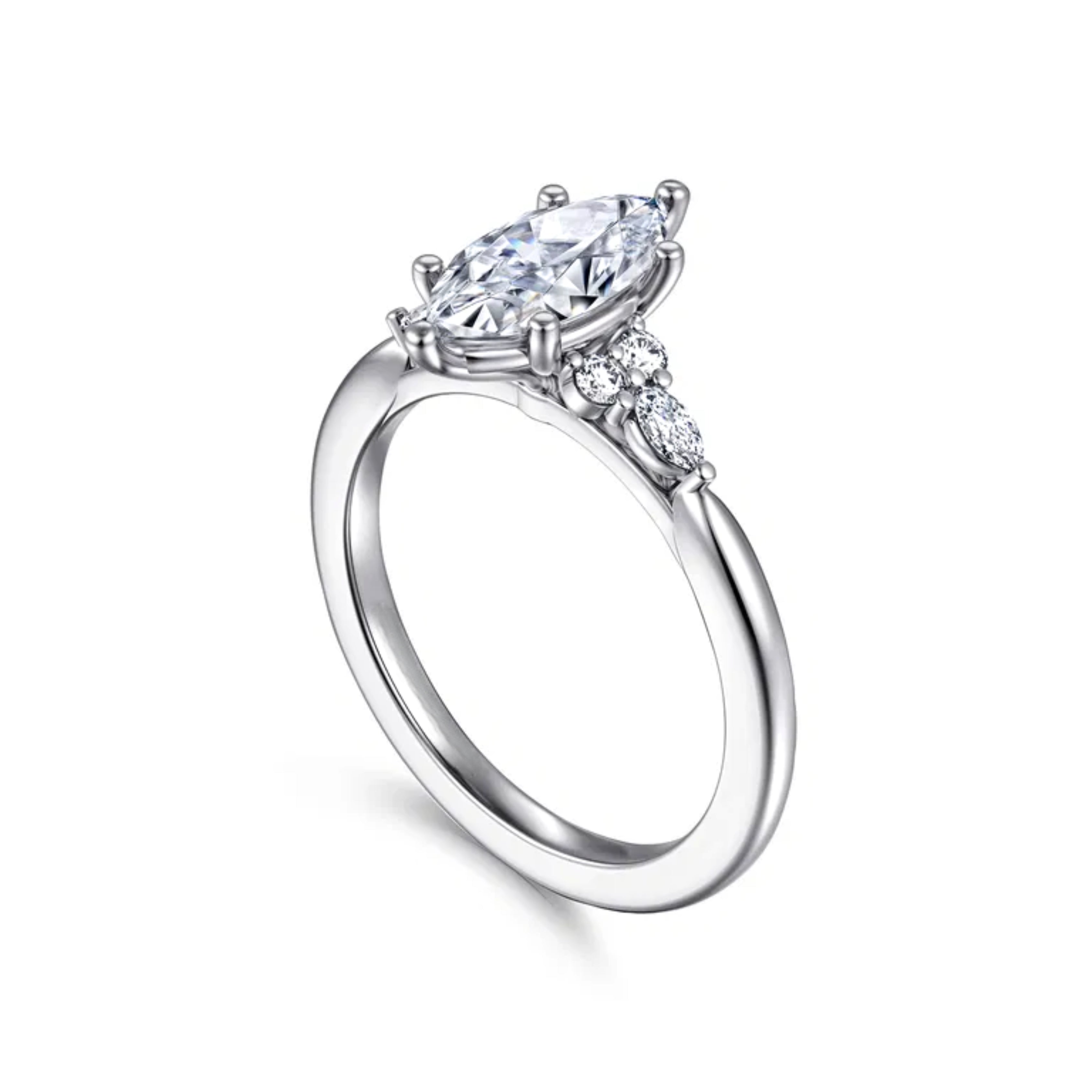marquise cut diamond ring, solitaire rings, halo rings, gold rings, marquise cut engagement ring, gold rings for women, 14k gold rings, white gold rings, lab grown diamond rings, diamond rings for women, diamond rings, valentines gift for her, birthday gift for her, moissanite rings, 925 silver rings