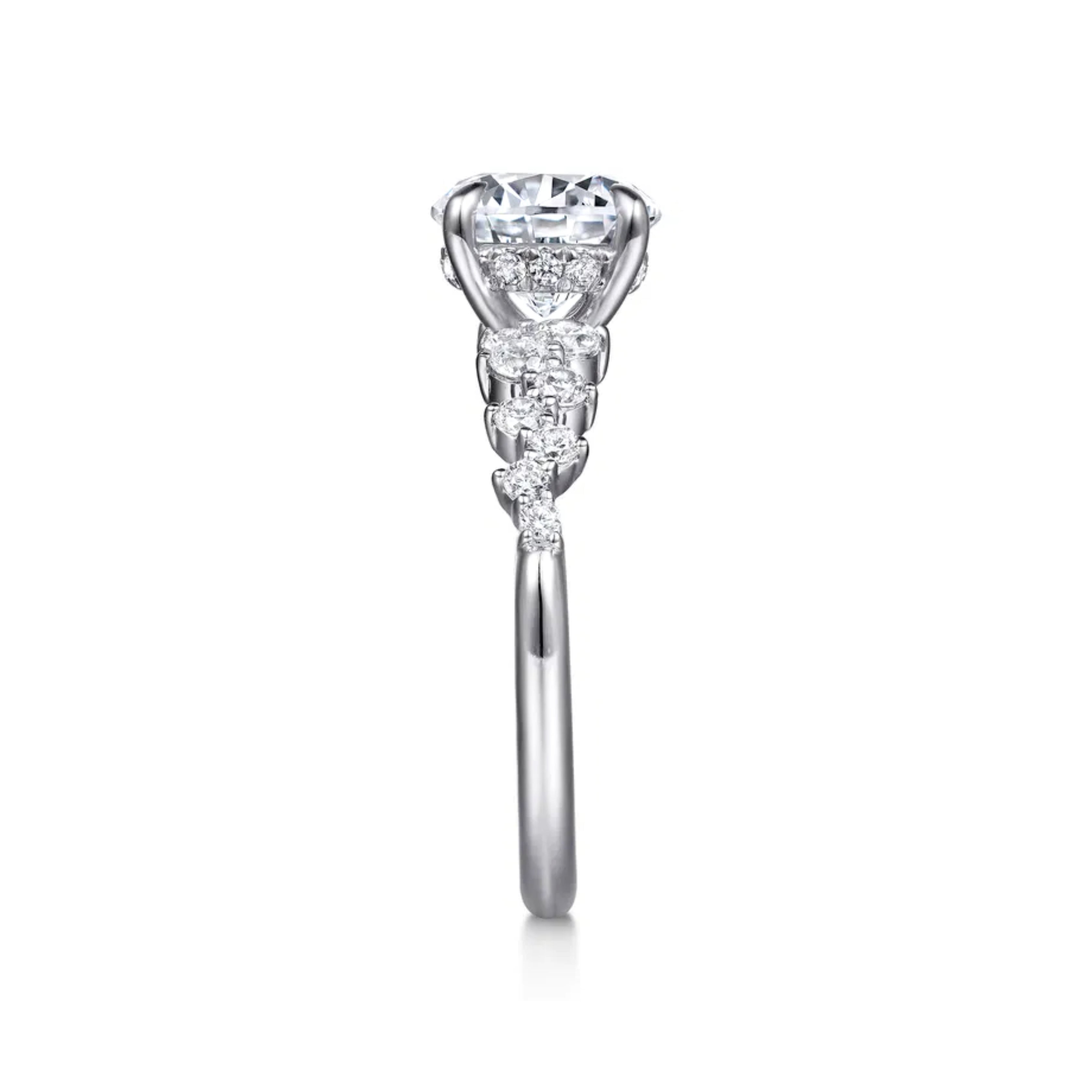 round cut diamond ring, solitaire rings, halo rings, gold rings, round cut engagement ring, gold rings for women, 14k gold rings, white gold rings, lab grown diamond rings, diamond rings for women, diamond rings, valentines gift for her, birthday gift for her, moissanite rings, 925 silver rings