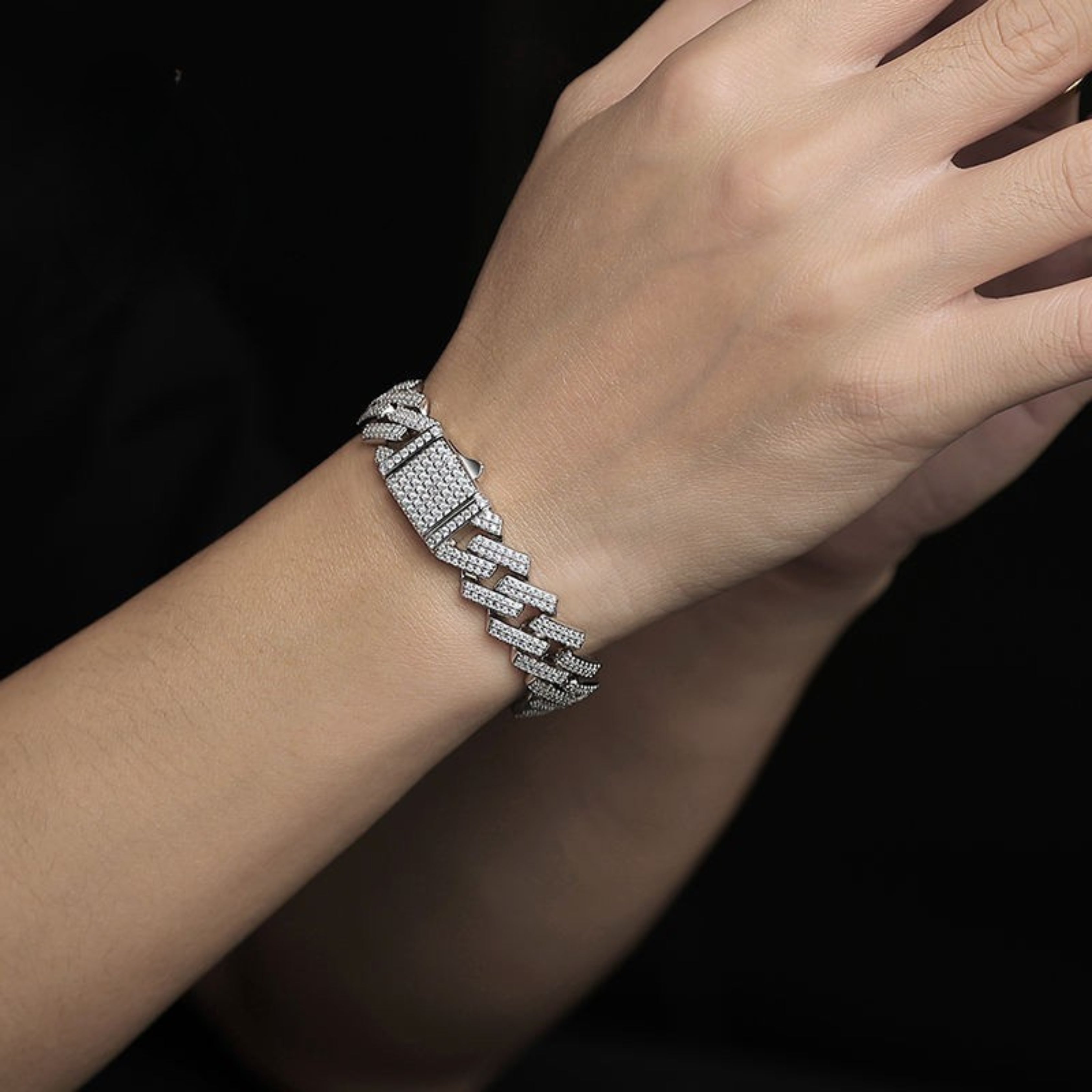 cuban bracelet, bracelet, diamond bracelet, diamond bracelet women, lab grown diamond bracelet, gold bracelet, white gold bracelet, silver bracelet, van cleef bracelet, tennis bracelet, cartier bracelet, givenchy flex bracelet, hermes bracelet, valentines gift for her, birthday gift for her