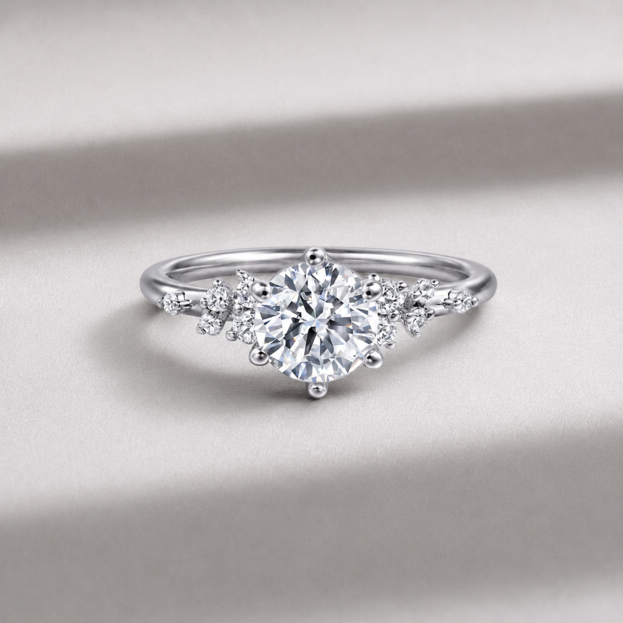 round cut diamond ring, solitaire rings, halo rings, gold rings, round cut engagement ring, gold rings for women, 14k gold rings, white gold rings, lab grown diamond rings, diamond rings for women, diamond rings, valentines gift for her, birthday gift for her, moissanite rings, 925 silver rings