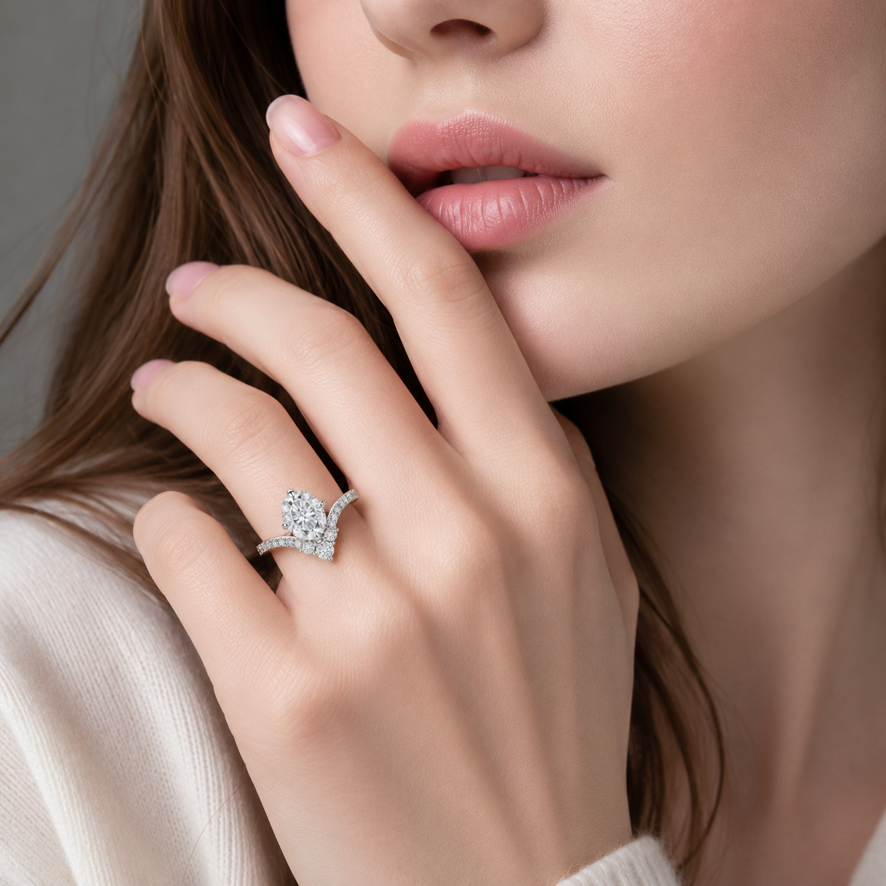 chevron ring, v shaped band, v shaped ring for her, chevron band, oval cut diamond ring, oval cut engagement ring, gold rings, eternity ring, engagement rings, engagement rings for women, moissanite engagement rings, gold rings for women, 14k gold rings, white gold rings, lab grown diamond rings, diamond rings for women, diamond rings, valentines gift for her, birthday gift for her, moissanite rings, 925 silver rings