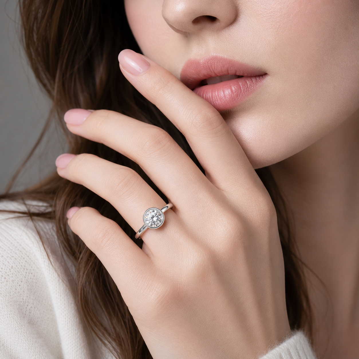 round cut diamond ring, solitaire rings, halo rings, gold rings, round cut engagement ring, gold rings for women, 14k gold rings, white gold rings, lab grown diamond rings, diamond rings for women, diamond rings, valentines gift for her, birthday gift for her, moissanite rings, 925 silver rings