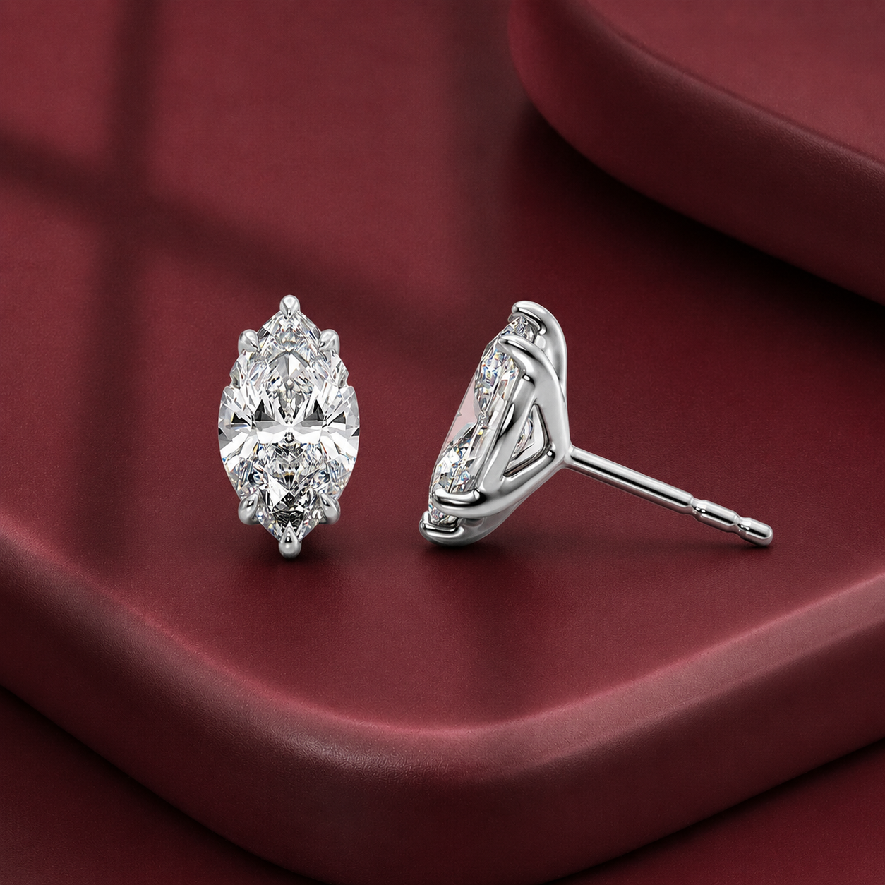 stud earrings, diamond stud earrings, gold stud earrings, stud earrings for women, diamond stud earrings for women, silver stud earrings, moissanite stud earrings, moissanite earrings, silver earrings, sterling silver earrings, silver earrings for women, gift for her, valentines gift for her, birthday gift for her, solitaire studs, 14k gold stud earrings