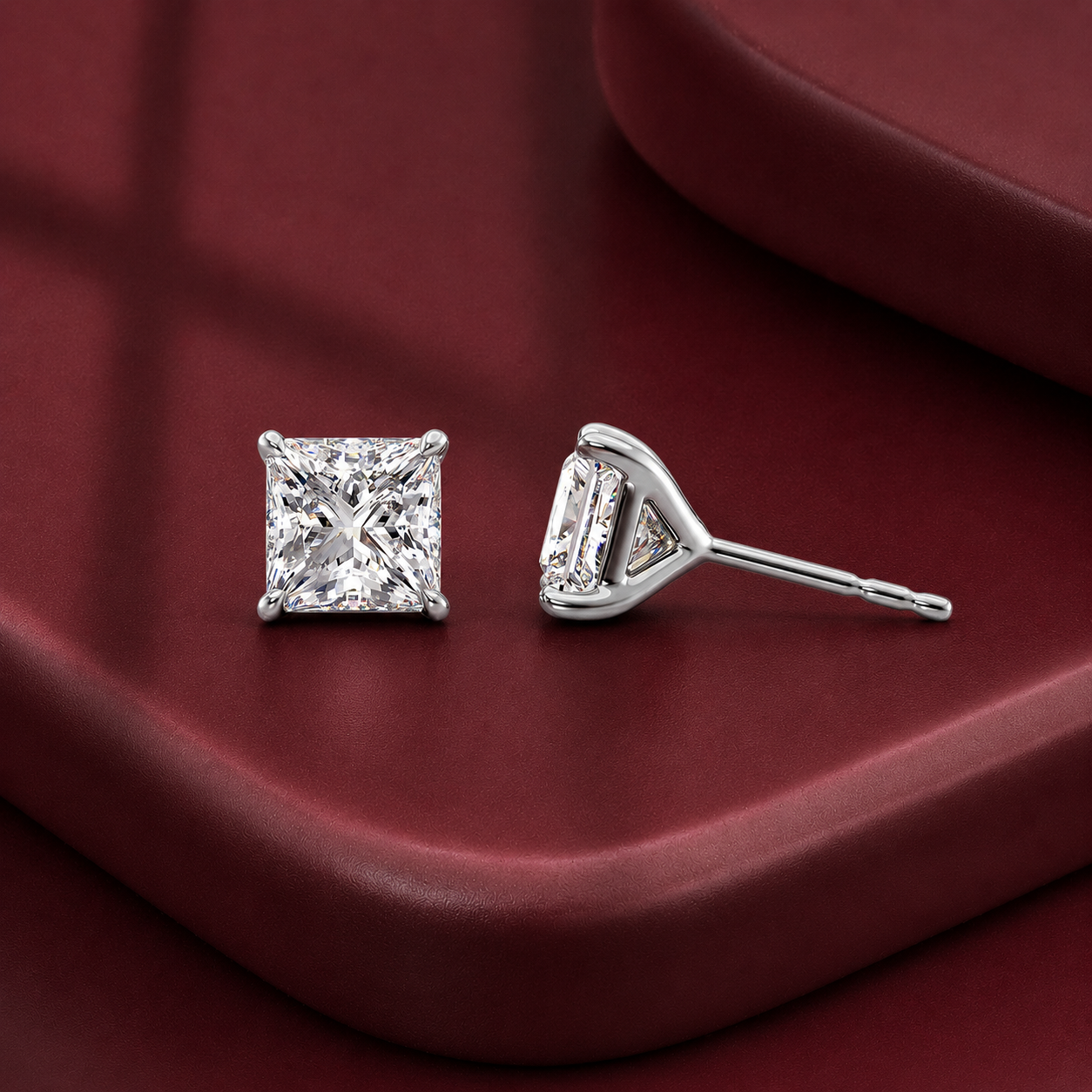 stud earrings, diamond stud earrings, gold stud earrings, stud earrings for women, diamond stud earrings for women, silver stud earrings, moissanite stud earrings, moissanite earrings, silver earrings, sterling silver earrings, silver earrings for women, gift for her, valentines gift for her, birthday gift for her, solitaire studs, 14k gold stud earrings