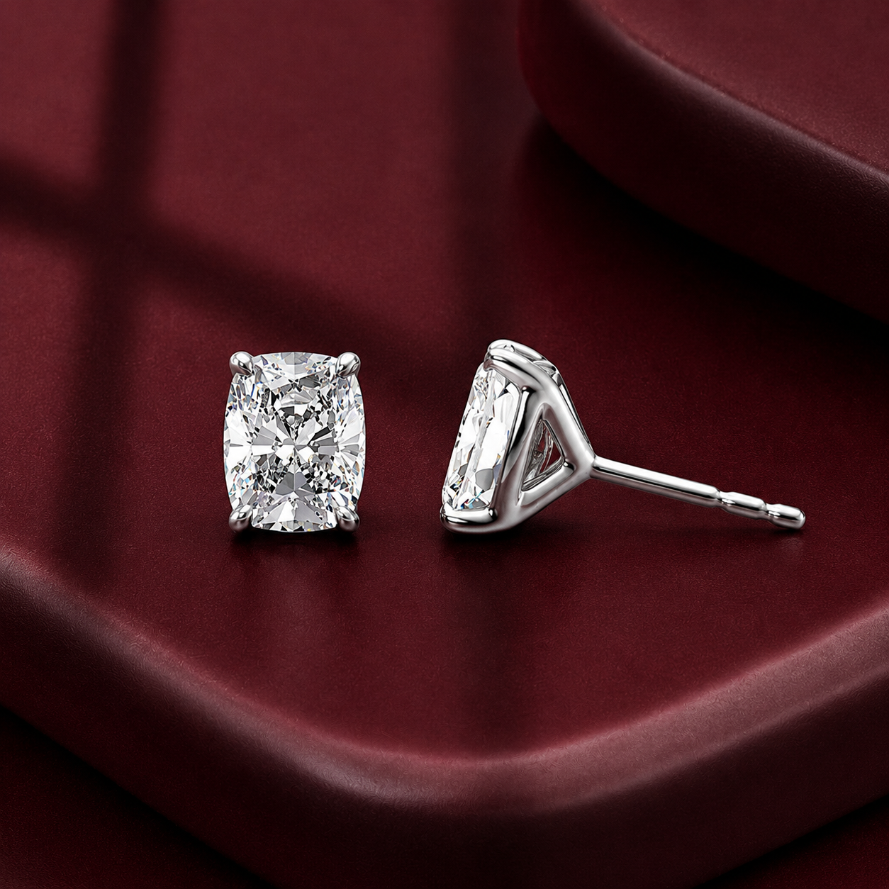 stud earrings, diamond stud earrings, gold stud earrings, stud earrings for women, diamond stud earrings for women, silver stud earrings, moissanite stud earrings, moissanite earrings, silver earrings, sterling silver earrings, silver earrings for women, gift for her, valentines gift for her, birthday gift for her, solitaire studs, 14k gold stud earrings