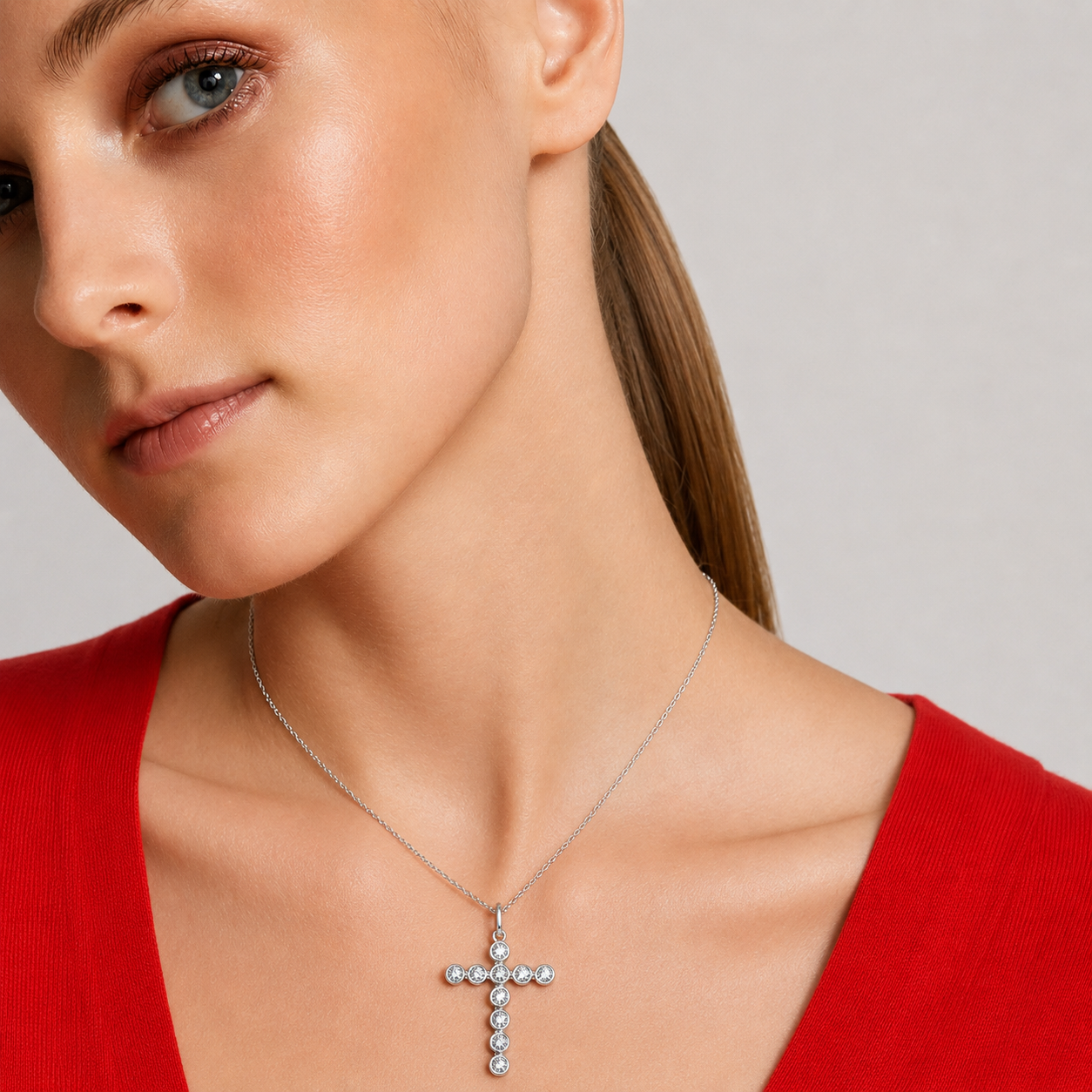 cross pendant, diamond cross pendant, cross pendant necklace, silver pendant necklace, diamond pendant, custom moissanite pendant, gold necklace, gold necklace women, white gold necklace, 14k gold necklace, valentines gift for her, birthday gift for her