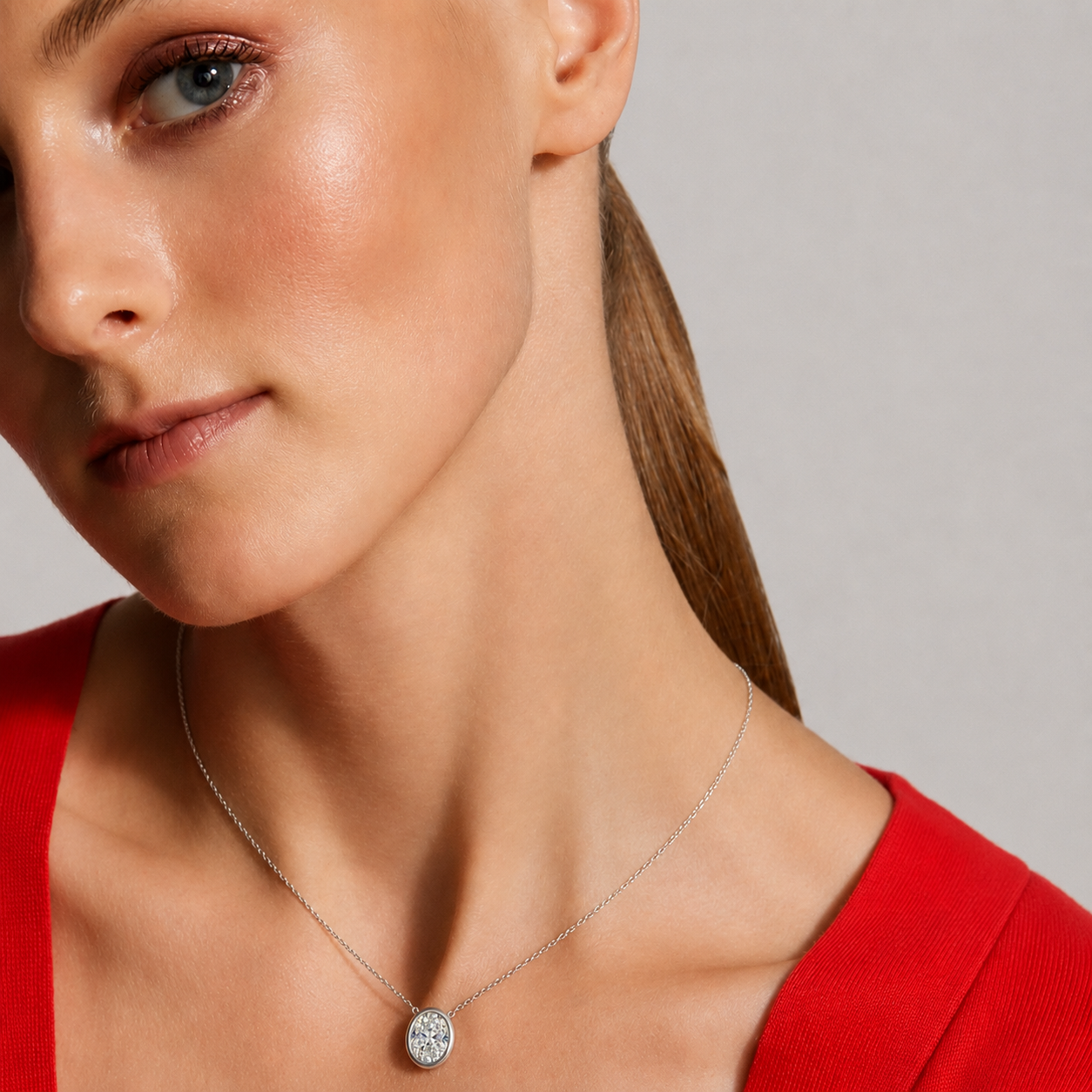 moissanite pendant, pendant necklace, gold pendant necklace, silver pendant necklace, diamond pendant, custom moissanite pendant, gold necklace, gold necklace women, white gold necklace, 14k gold necklace, valentines gift for her, birthday gift for her