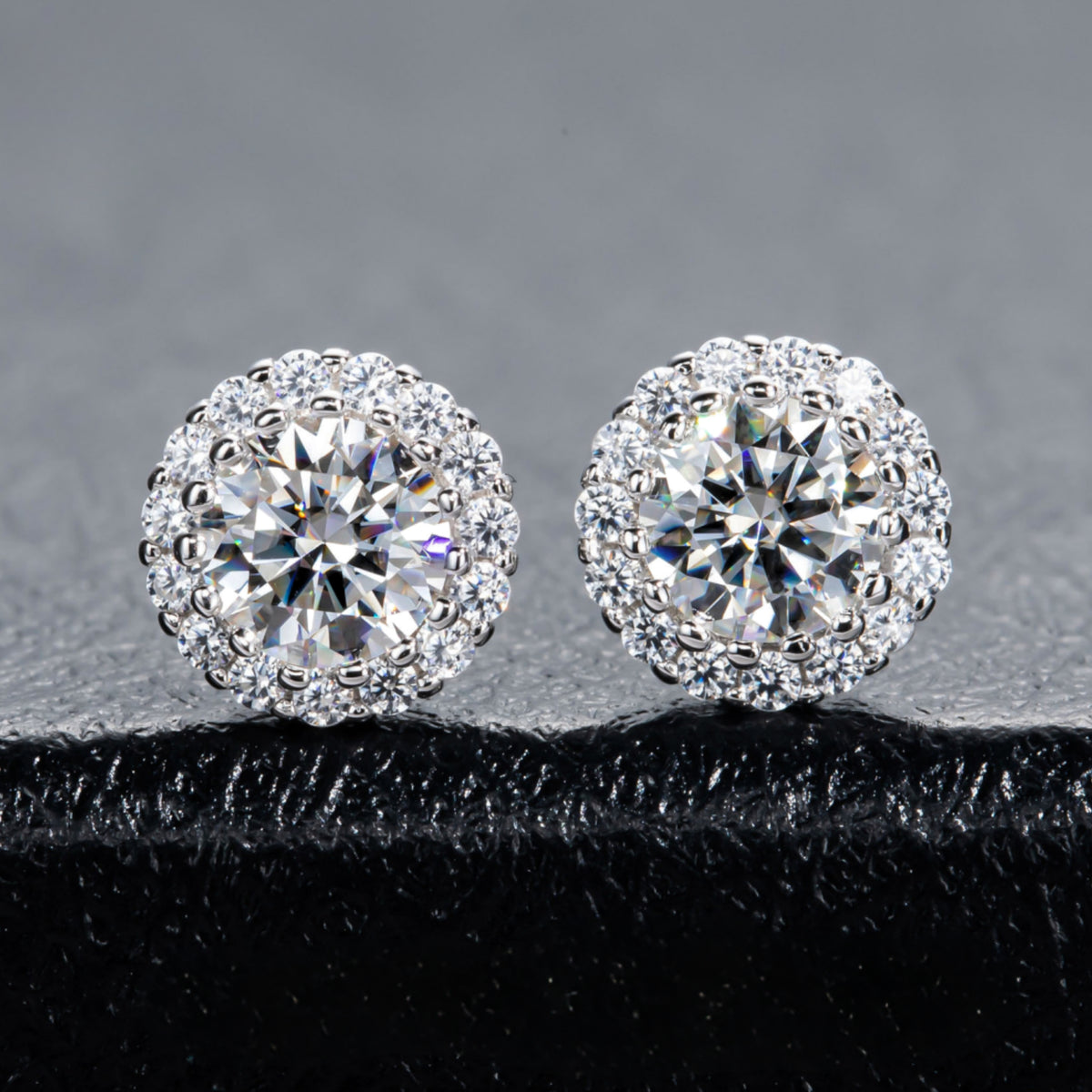 studs, diamond earrings, gold earrings, earrings for women, stud earrings, diamond stud earrings, van cleef earrings, dior earrings, moissanite earrings, silver earrings, sterling silver earrings, silver earrings for women, gift for her, valentines gift for her, birthday gift for her, solitaire studs, moiss