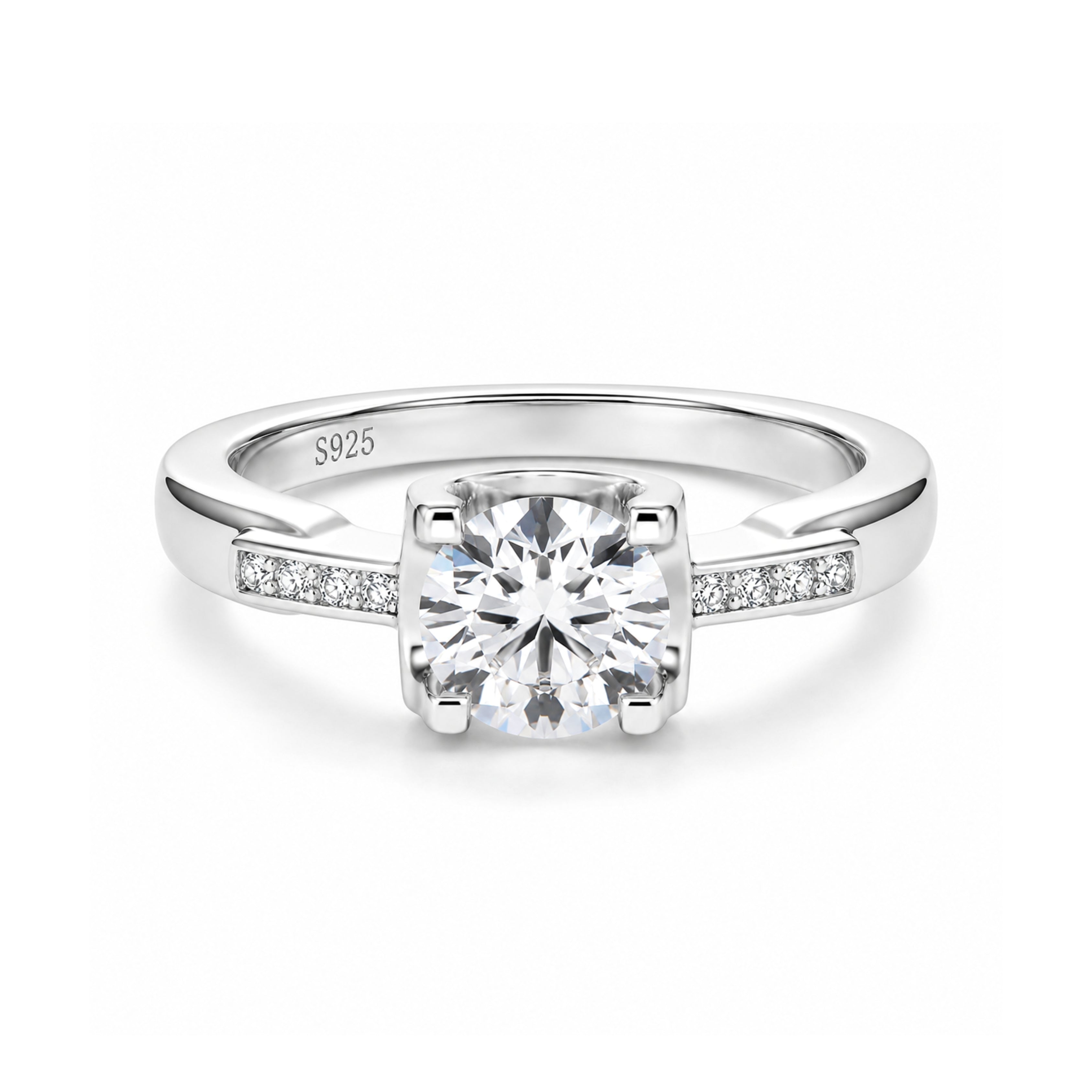 round cut diamond ring, solitaire rings, halo rings, gold rings, round cut engagement ring, gold rings for women, 14k gold rings, white gold rings, lab grown diamond rings, diamond rings for women, diamond rings, valentines gift for her, birthday gift for her, moissanite rings, 925 silver rings