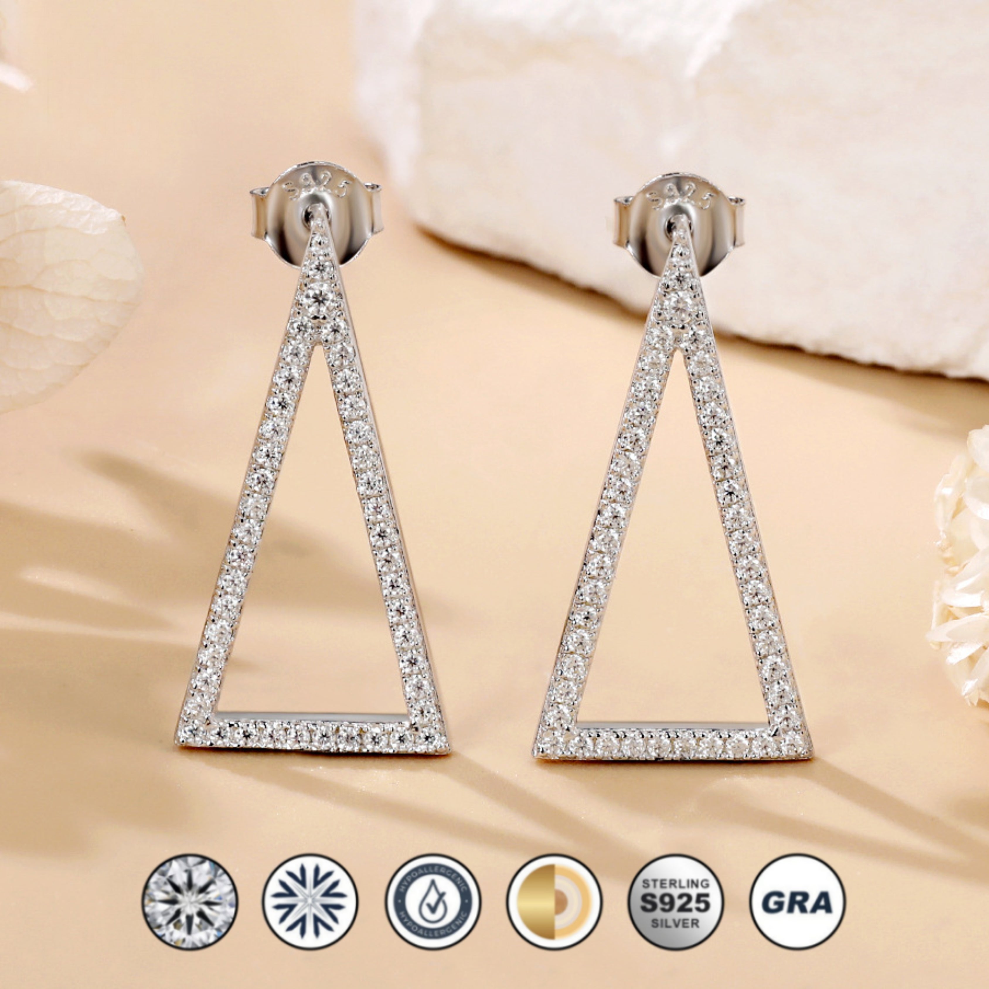 halo earrings, drop earrings, diamond drop earrings, gold drop earrings, silver drop earrings, diamond earrings, diamond earrings for women, lab grown diamond earrings, real diamond earrings, lab created diamond earrings, valentines gift for her, birthday gift for her