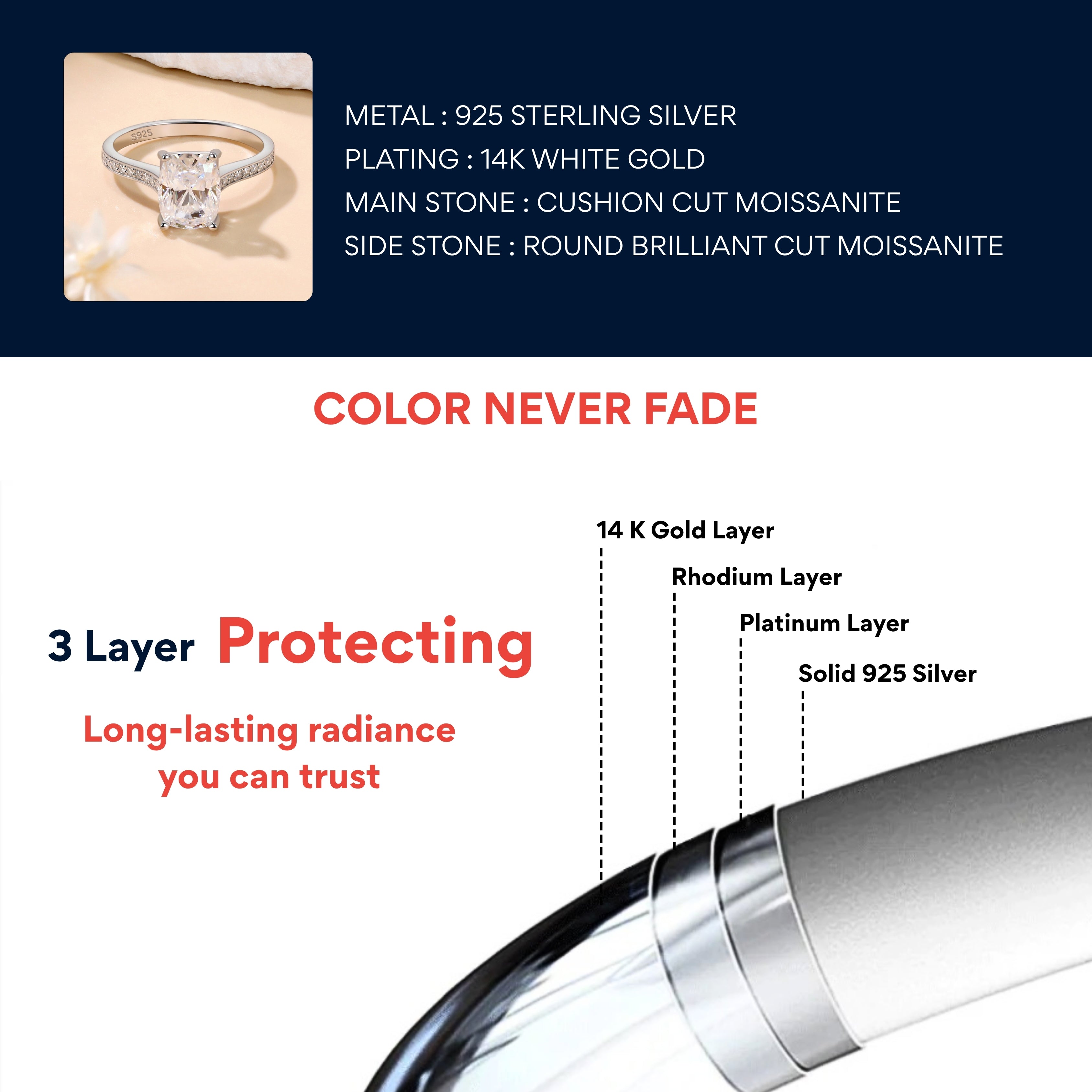 cushion cut diamond ring, solitaire rings, halo rings, gold rings, cushion cut engagement ring, gold rings for women, 14k gold rings, white gold rings, lab grown diamond rings, diamond rings for women, diamond rings, valentines gift for her, birthday gift for her, moissanite rings, 925 silver rings