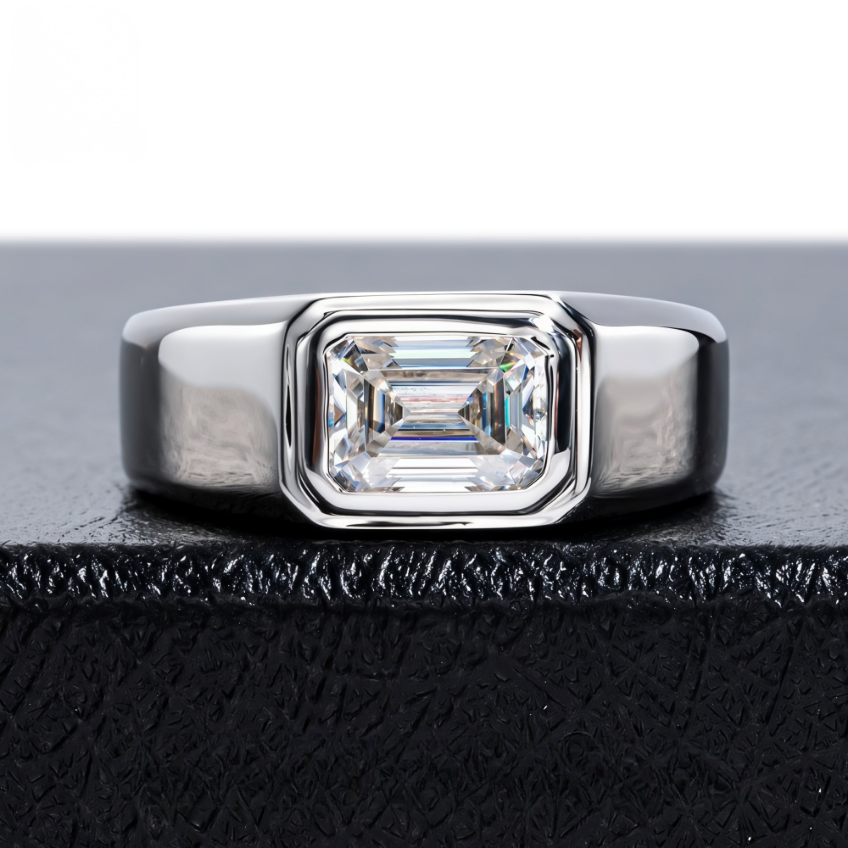 emerald cut diamond ring, emerald cut engagement ring, solitaire rings, halo rings, gold rings, engagement rings, engagement rings for women, moissanite engagement rings, gold rings for women, 14k gold rings, white gold rings, lab grown diamond rings, diamond rings for women, diamond rings, valentines gift for her, birthday gift for her, moissanite rings, 925 silver rings