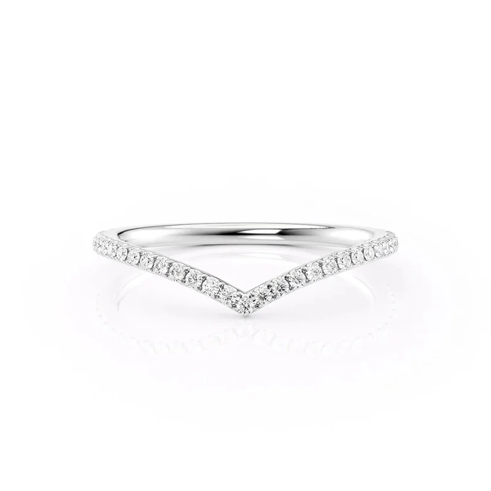chevron ring, v shaped band, v shaped ring for her, chevron band, round cut diamond ring, round cut engagement ring, gold rings, eternity ring, engagement rings, engagement rings for women, moissanite engagement rings, gold rings for women, 14k gold rings, white gold rings, lab grown diamond rings, diamond rings for women, diamond rings, valentines gift for her, birthday gift for her, moissanite rings, 925 silver rings