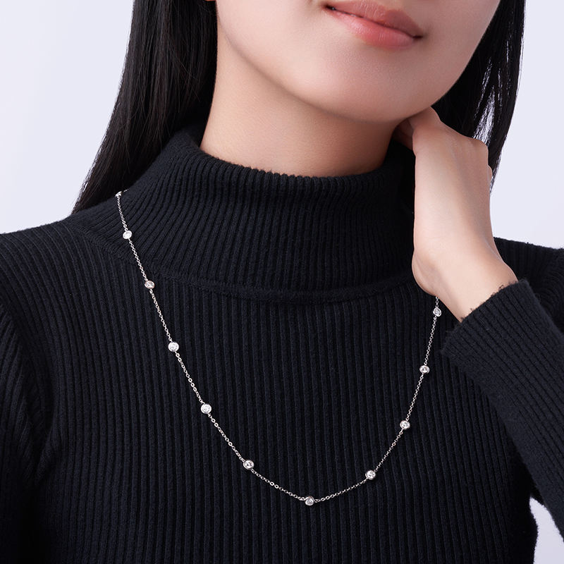 y necklace, moissanite pendant, pendant necklace, gold pendant necklace, silver pendant necklace, diamond pendant, custom moissanite pendant, gold necklace, gold necklace women, white gold necklace, 14k gold necklace, valentines gift for her, birthday gift for her