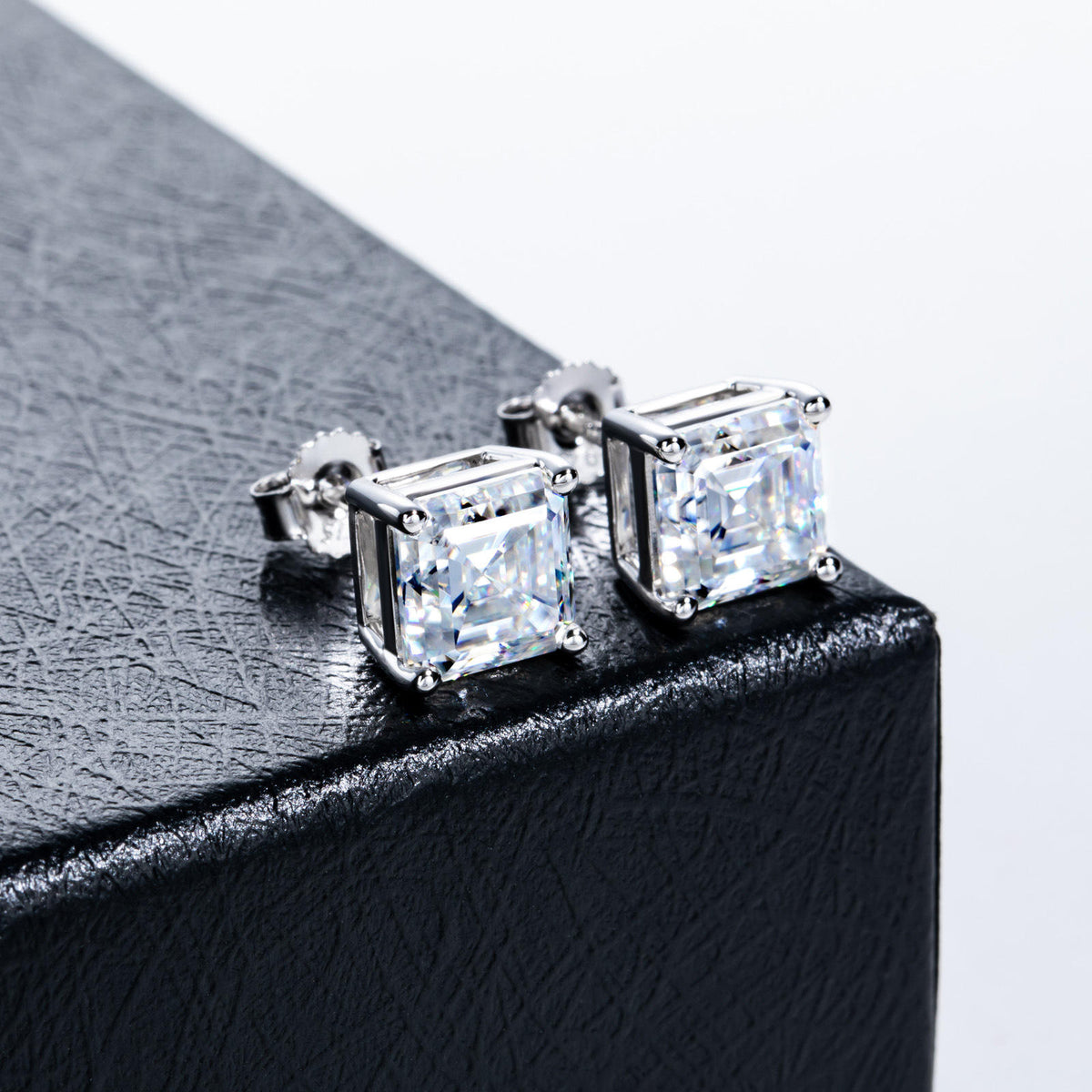 studs, diamond earrings, gold earrings, earrings for women, stud earrings, diamond stud earrings, van cleef earrings, dior earrings, moissanite earrings, silver earrings, sterling silver earrings, silver earrings for women, gift for her, valentines gift for her, birthday gift for her, solitaire studs, moiss