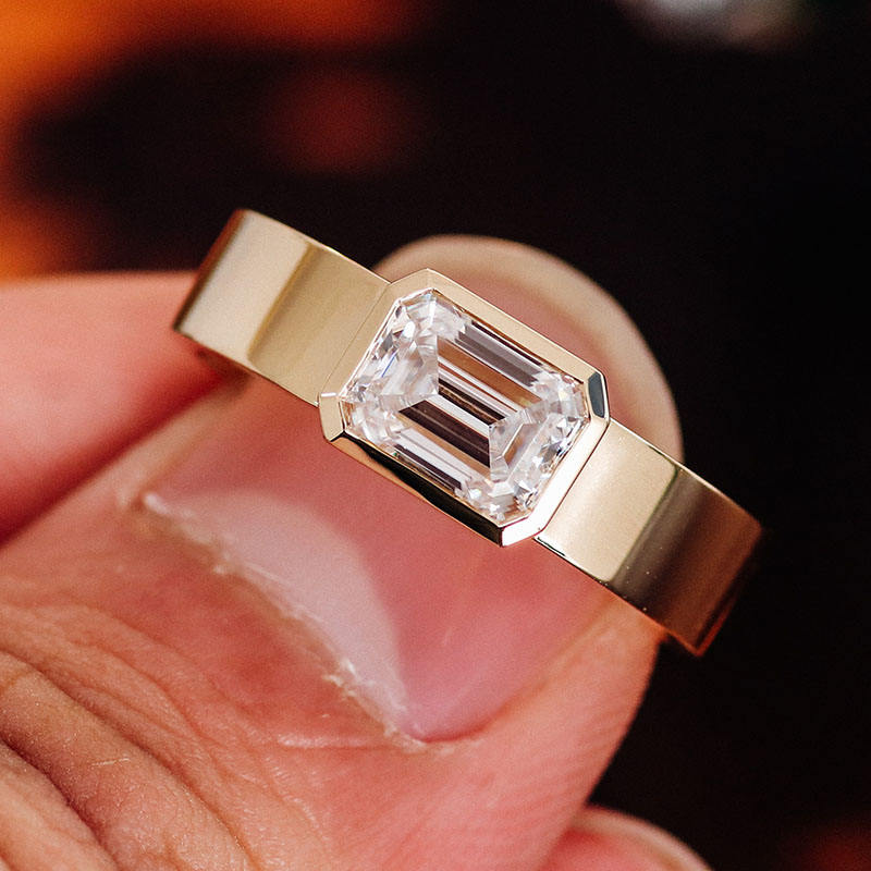 gold ring, 14k gold ring, white gold ring, rings, promise rings, emerald cut diamond rings, mens wedding band, anniversary ring, silver rings, sterling silver rings, valentines gift for her, birthday gift for her