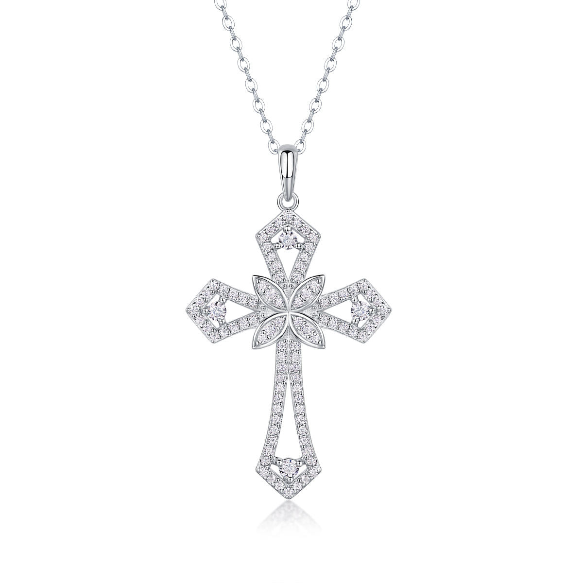 cross pendant, diamond cross pendant, cross pendant necklace, silver pendant necklace, diamond pendant, custom moissanite pendant, gold necklace, gold necklace women, white gold necklace, 14k gold necklace, valentines gift for her, birthday gift for her