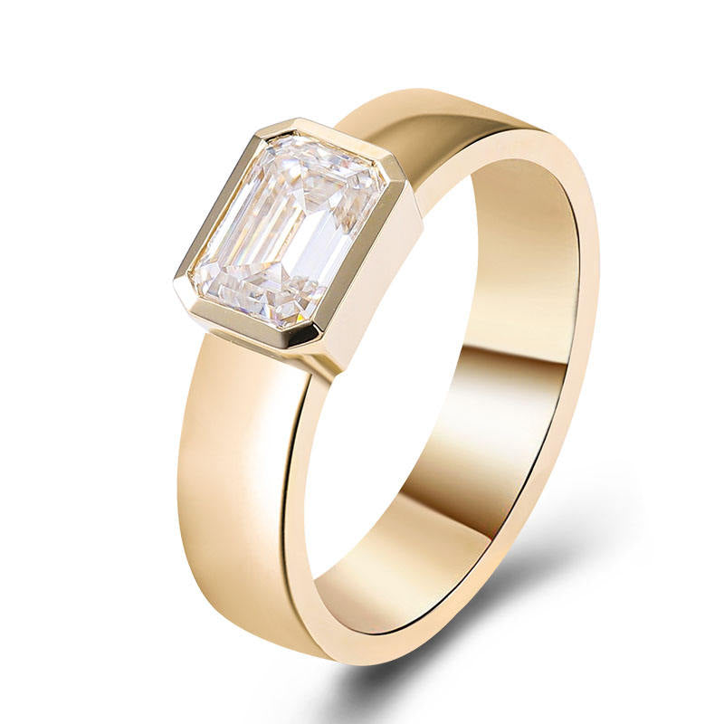 gold ring, 14k gold ring, white gold ring, rings, promise rings, emerald cut diamond rings, mens wedding band, anniversary ring, silver rings, sterling silver rings, valentines gift for her, birthday gift for her