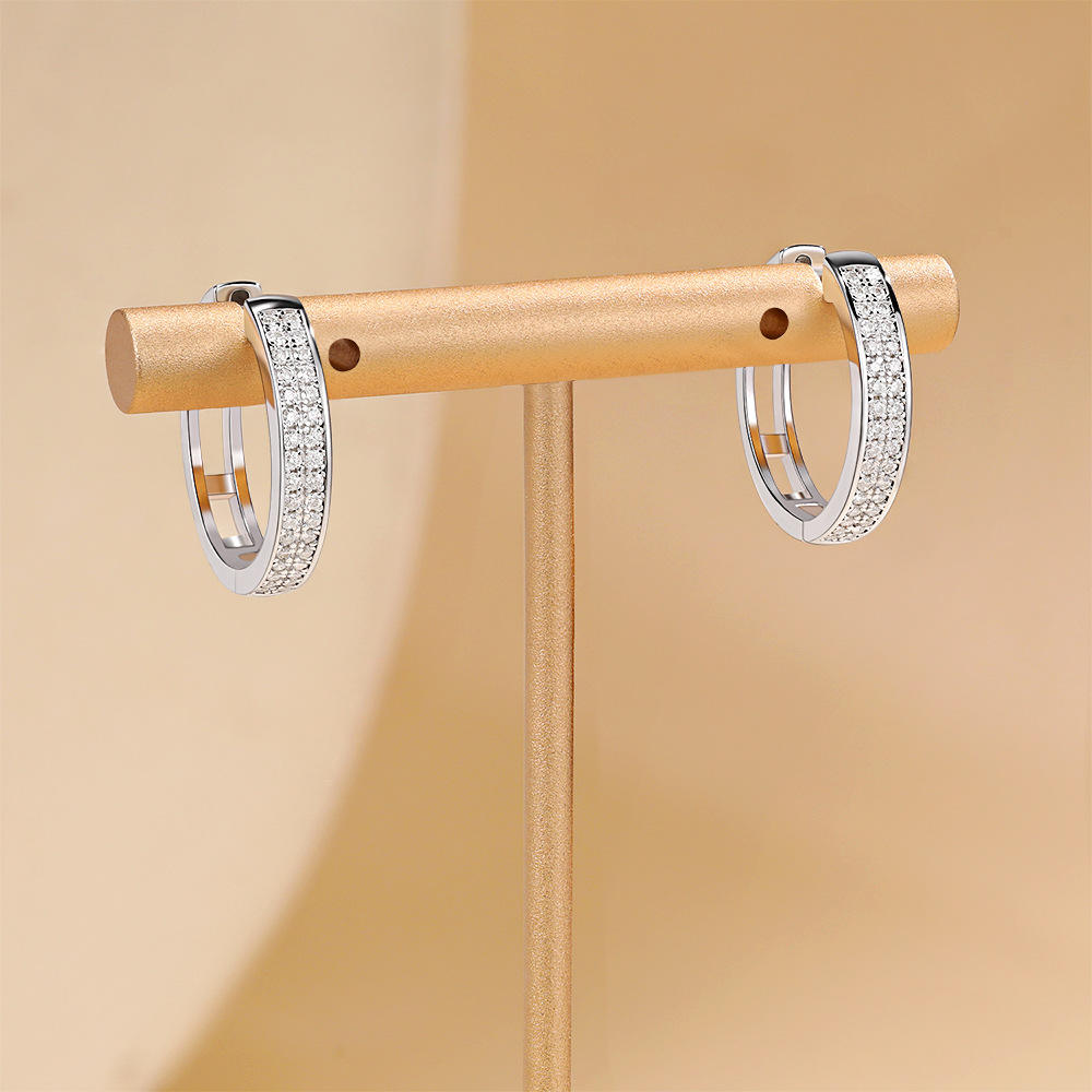 earrings, huggie earrings, diamond earrings, gold earrings, hoop earrings, gold huggie earrings, lab grown diamond earrings, real diamond earrings, lab created diamond earrings, valentines gift for her, birthday gift for her