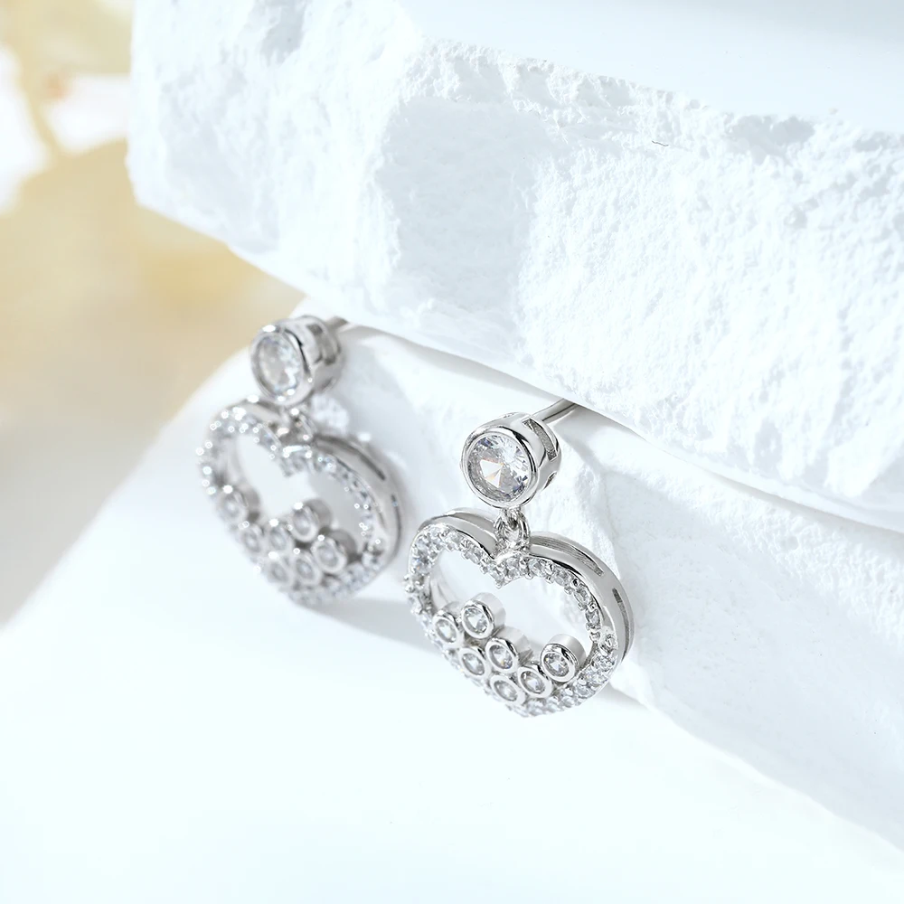 drop earrings, diamond drop earrings, gold drop earrings, silver drop earrings, diamond earrings, diamond earrings for women, lab grown diamond earrings, real diamond earrings, lab created diamond earrings, valentines gift for her, birthday gift for her