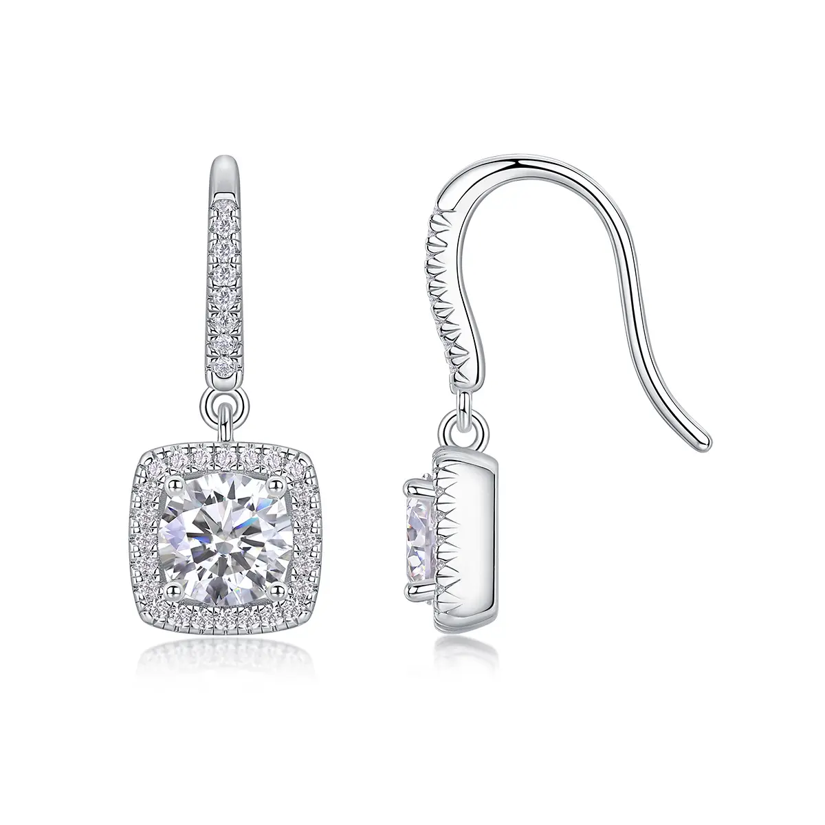 valentines gift for her, drop earrings, diamond drop earrings, gold drop earrings, silver drop earrings, diamond earrings, diamond earrings for women, lab grown diamond earrings, diamond earrings