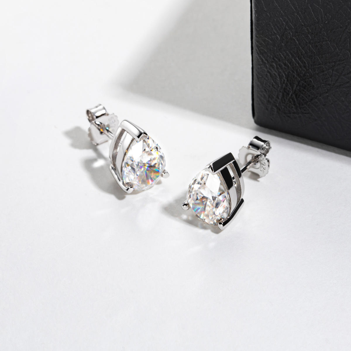 studs, diamond earrings, gold earrings, earrings for women, stud earrings, diamond stud earrings, van cleef earrings, dior earrings, moissanite earrings, silver earrings, sterling silver earrings, silver earrings for women, gift for her, valentines gift for her, birthday gift for her, solitaire studs, moiss