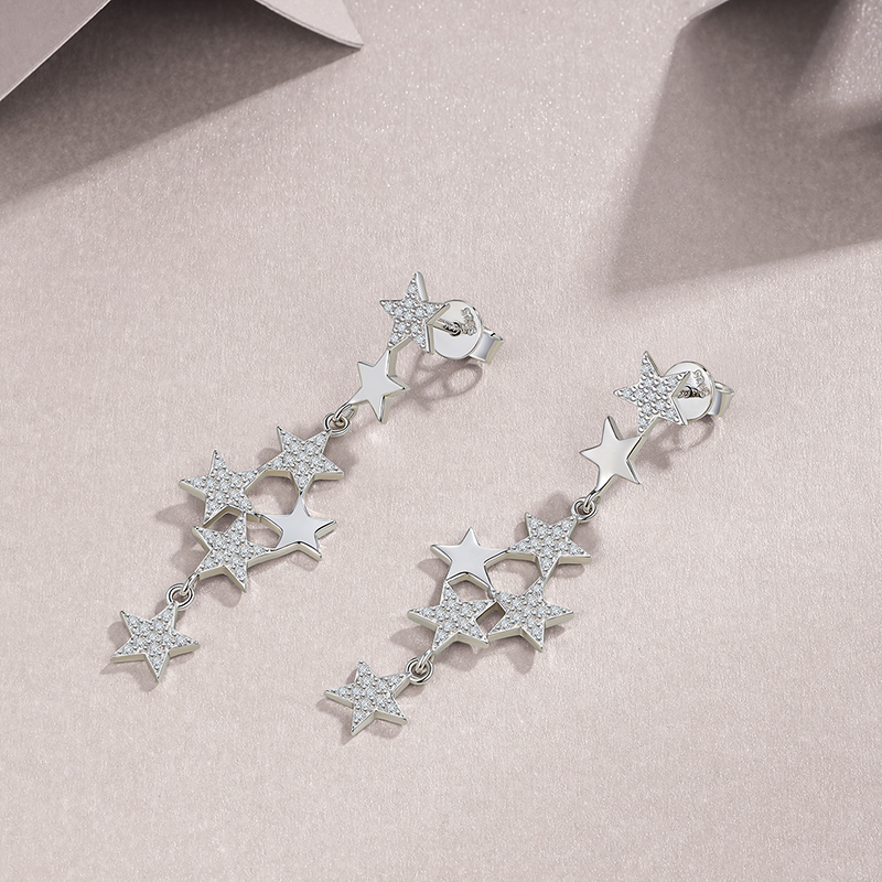dangle earrings, gold dangle earrings, silver dangle earrings, drop earrings, diamond drop earrings, gold drop earrings, silver drop earrings, diamond earrings, diamond earrings for women, lab grown diamond earrings, real diamond earrings, lab created diamond earrings, valentines gift for her, birthday gift for her