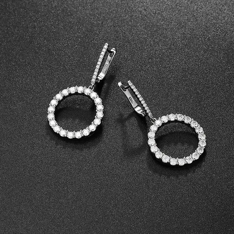 diamond earrings, diamond earrings for women, lab grown diamond earrings, 1 carat diamond earrings, moissanite earrings, silver drop earrings, gold dangle earrings, silver dangle earrings, luxury earrings, valentines gift for her