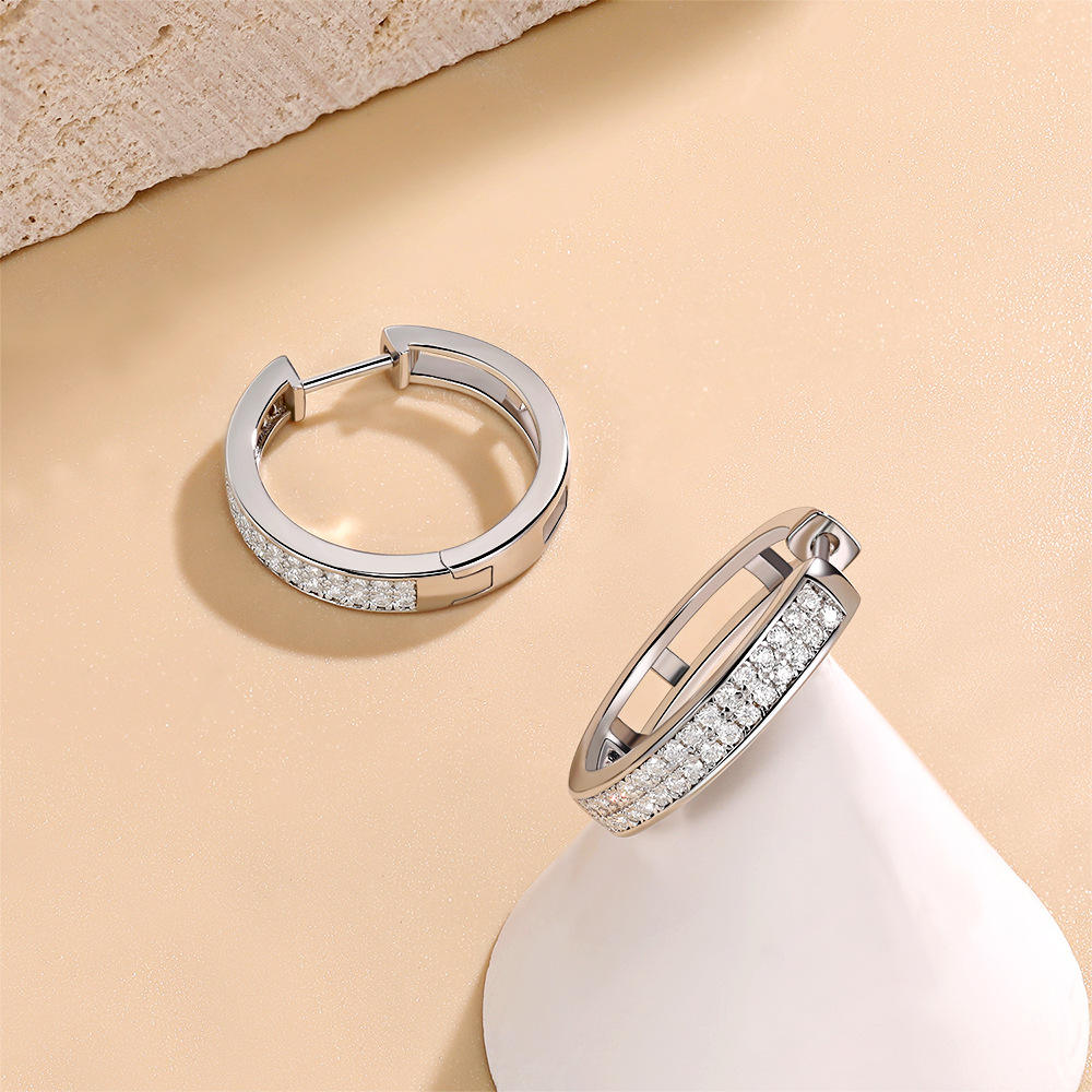earrings, huggie earrings, diamond earrings, gold earrings, hoop earrings, gold huggie earrings, lab grown diamond earrings, real diamond earrings, lab created diamond earrings, valentines gift for her, birthday gift for her