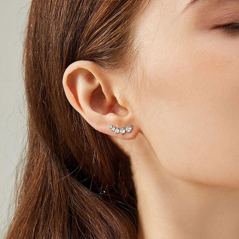 studs, diamond earrings, gold earrings, earrings for women, stud earrings, diamond stud earrings, van cleef earrings, dior earrings, moissanite earrings, silver earrings, sterling silver earrings, silver earrings for women, gift for her, valentines gift for her, birthday gift for her, solitaire studs, 14k gold stud earrings