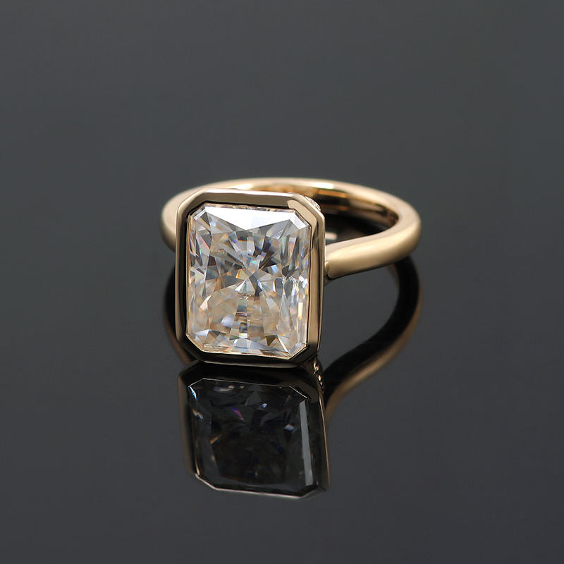 solitaire rings, gold rings, radiant cut engagement ring, gold rings for women, 14k gold rings, white gold rings, lab grown diamond rings, diamond rings for women, diamond rings, valentines gift for her, birthday gift for her, moissanite rings