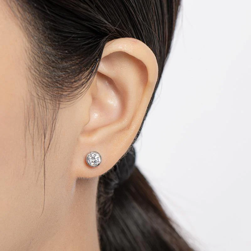stud earrings, diamond stud earrings, gold stud earrings, stud earrings for women, diamond earrings, diamond earrings for women, lab grown diamond earrings, real diamond earrings, lab created diamond earrings, valentines gift for her, birthday gift for her