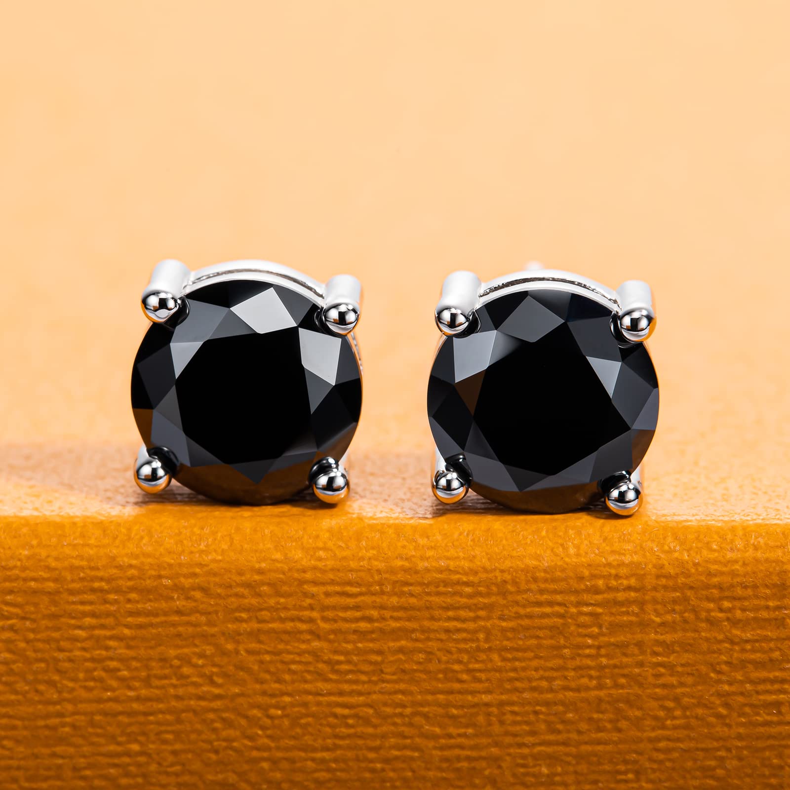 studs, stud earrings, diamond studs, moissanite earrings, diamond earrings, gold earrings, diamond stud earrings, silver earrings, sterling silver earrings, silver earrings for women, valentines gift for her, birthday gift for her