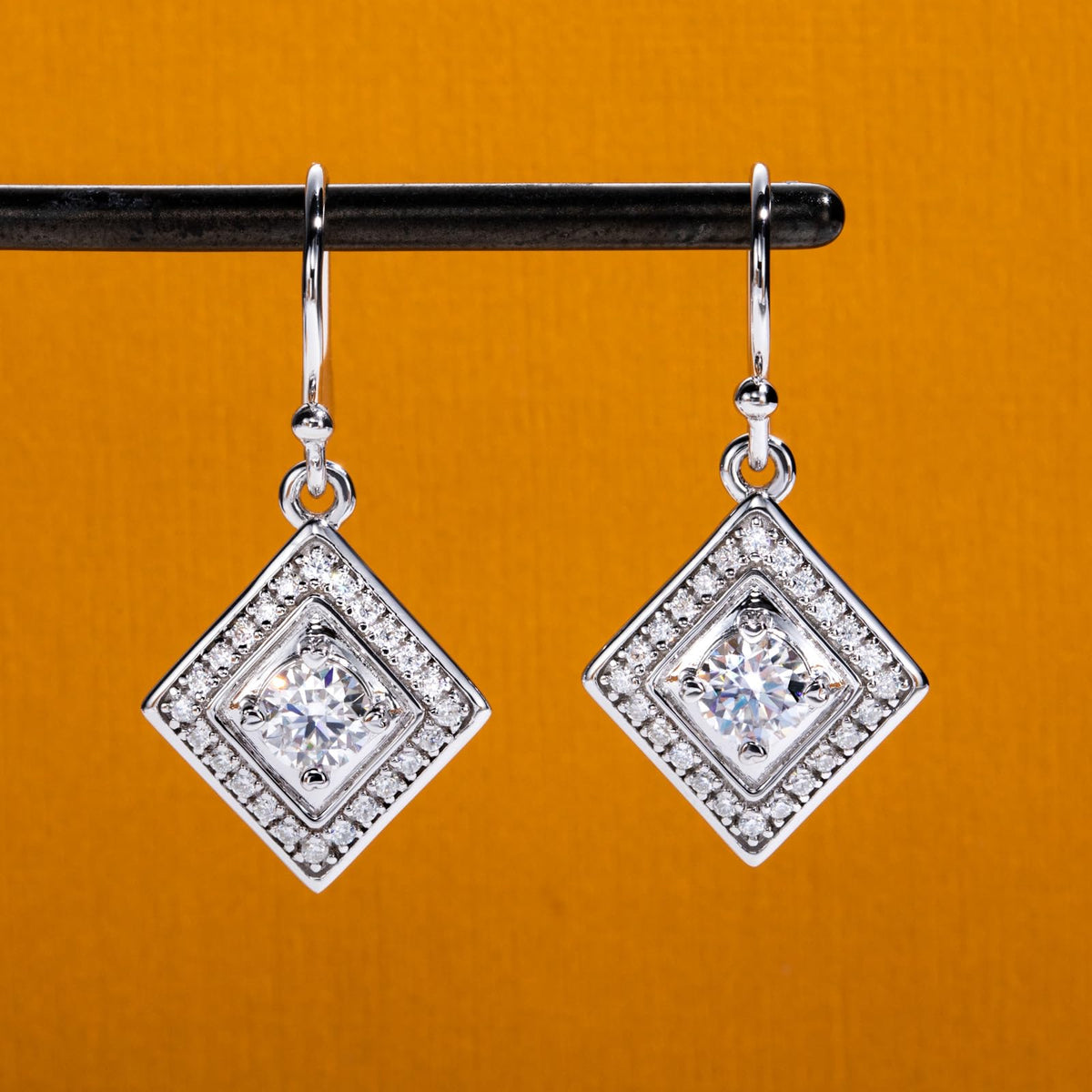 drop earrings, diamond drop earrings, gold drop earrings, silver drop earrings, diamond earrings, diamond earrings for women, lab grown diamond earrings, real diamond earrings, lab created diamond earrings, valentines gift for her, birthday gift for her