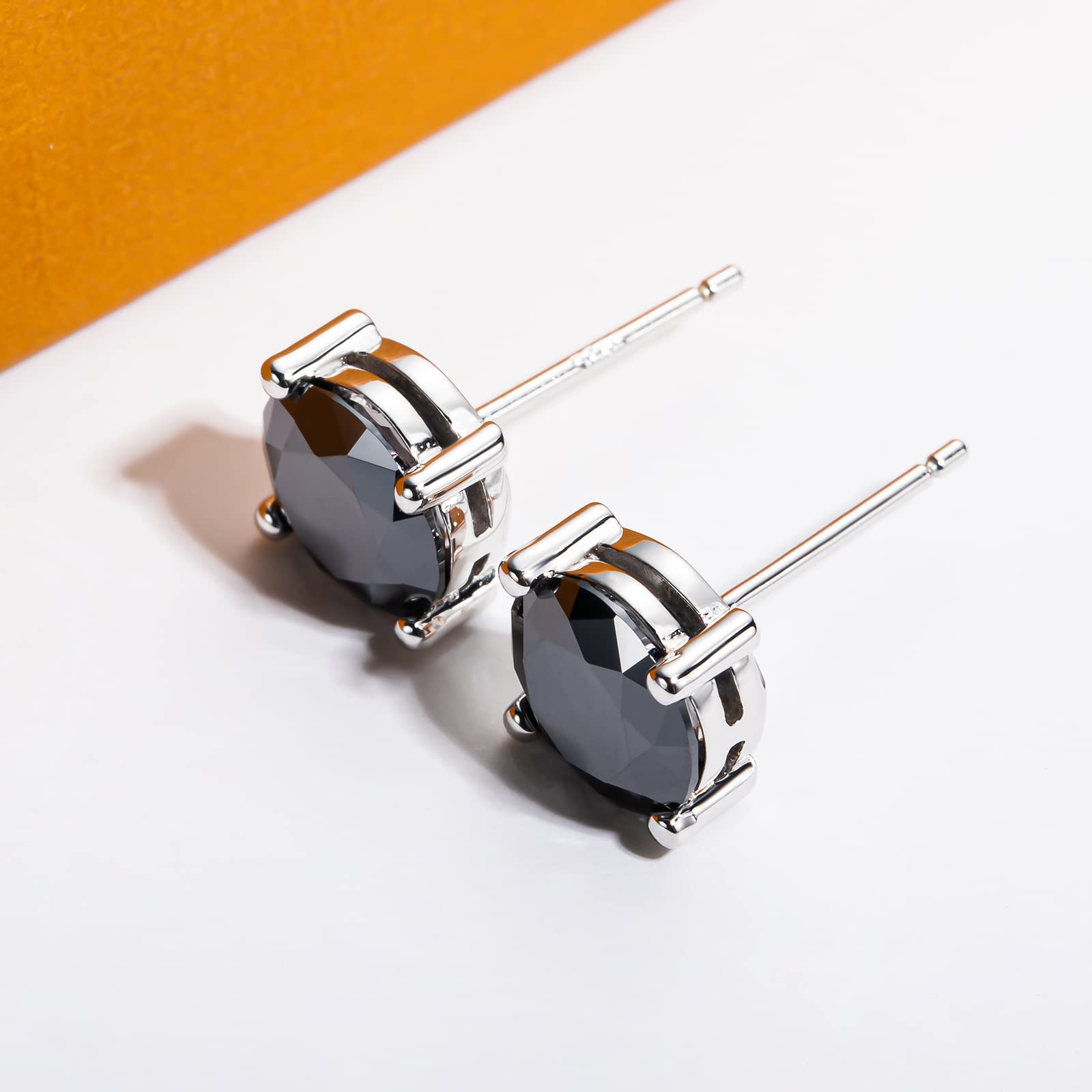 studs, stud earrings, diamond studs, moissanite earrings, diamond earrings, gold earrings, diamond stud earrings, silver earrings, sterling silver earrings, silver earrings for women, valentines gift for her, birthday gift for her