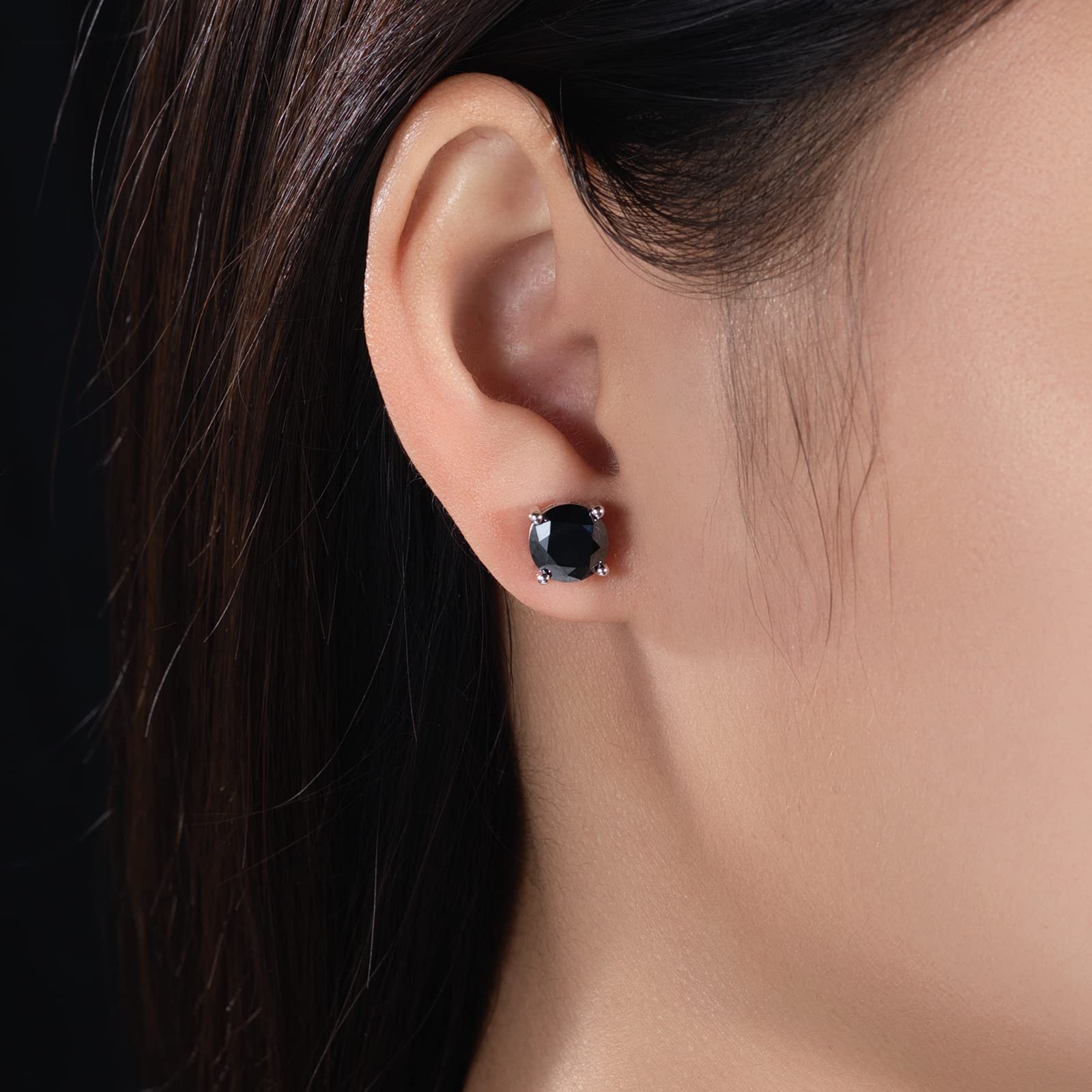 studs, stud earrings, diamond studs, moissanite earrings, diamond earrings, gold earrings, diamond stud earrings, silver earrings, sterling silver earrings, silver earrings for women, valentines gift for her, birthday gift for her