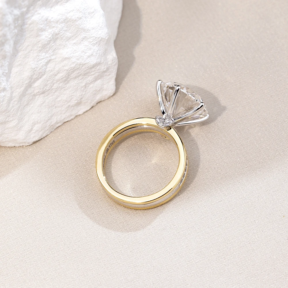 3 carat round moissanite ring, moissanite bridal set, moissanite bridal set rings, gold plated ring, round solitaire ring, round solitaire ring designs, lab grown diamond ring, 2 carat lab grown diamond ring, bridal jewelry set, moissanite rings engagement